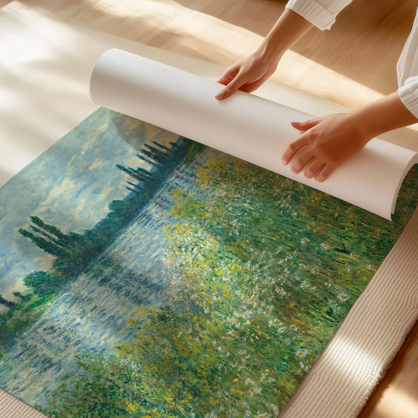 Banks of the Seine (1880) – Claude Monet