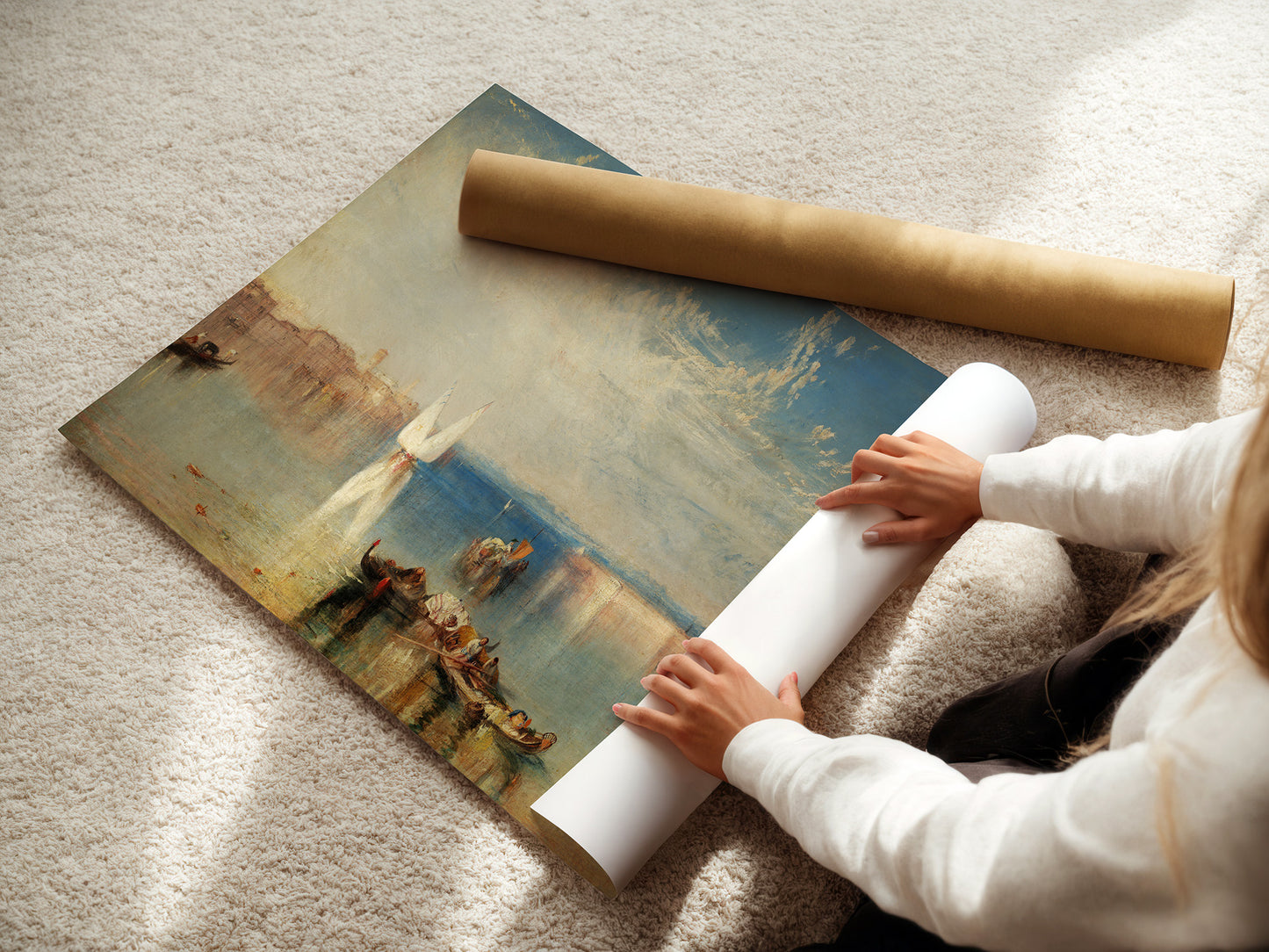 The Campo Santo, Venice (1842) – Joseph Mallord William Turner