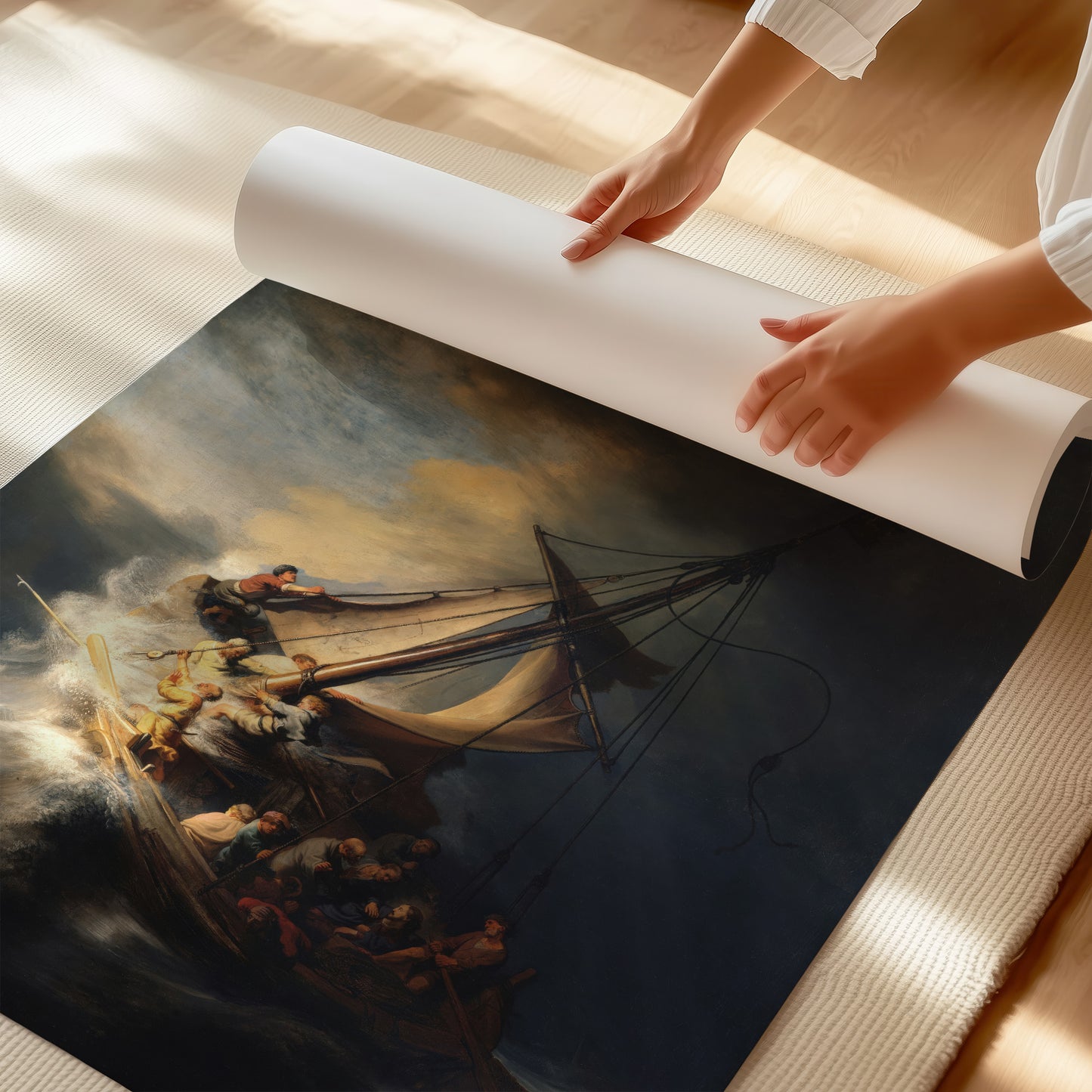 Christ in the Storm on the Sea of Galilee (1633) – Rembrandt