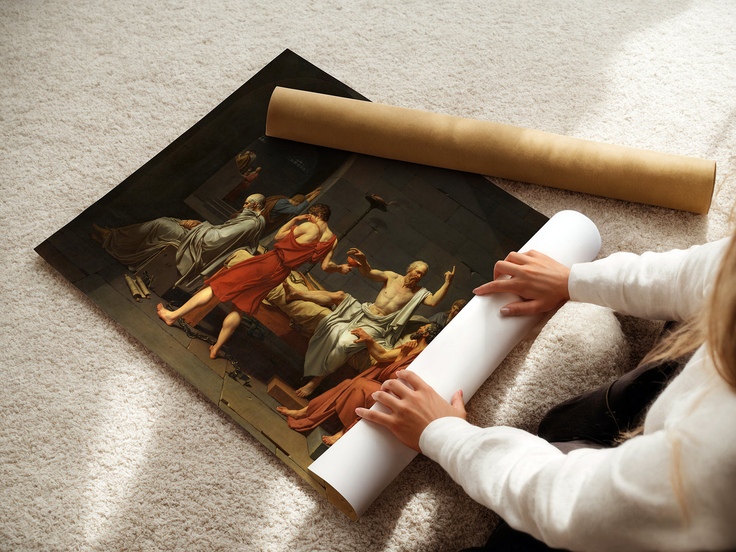 Death of Socrates (1787) – Jacques-Louis David