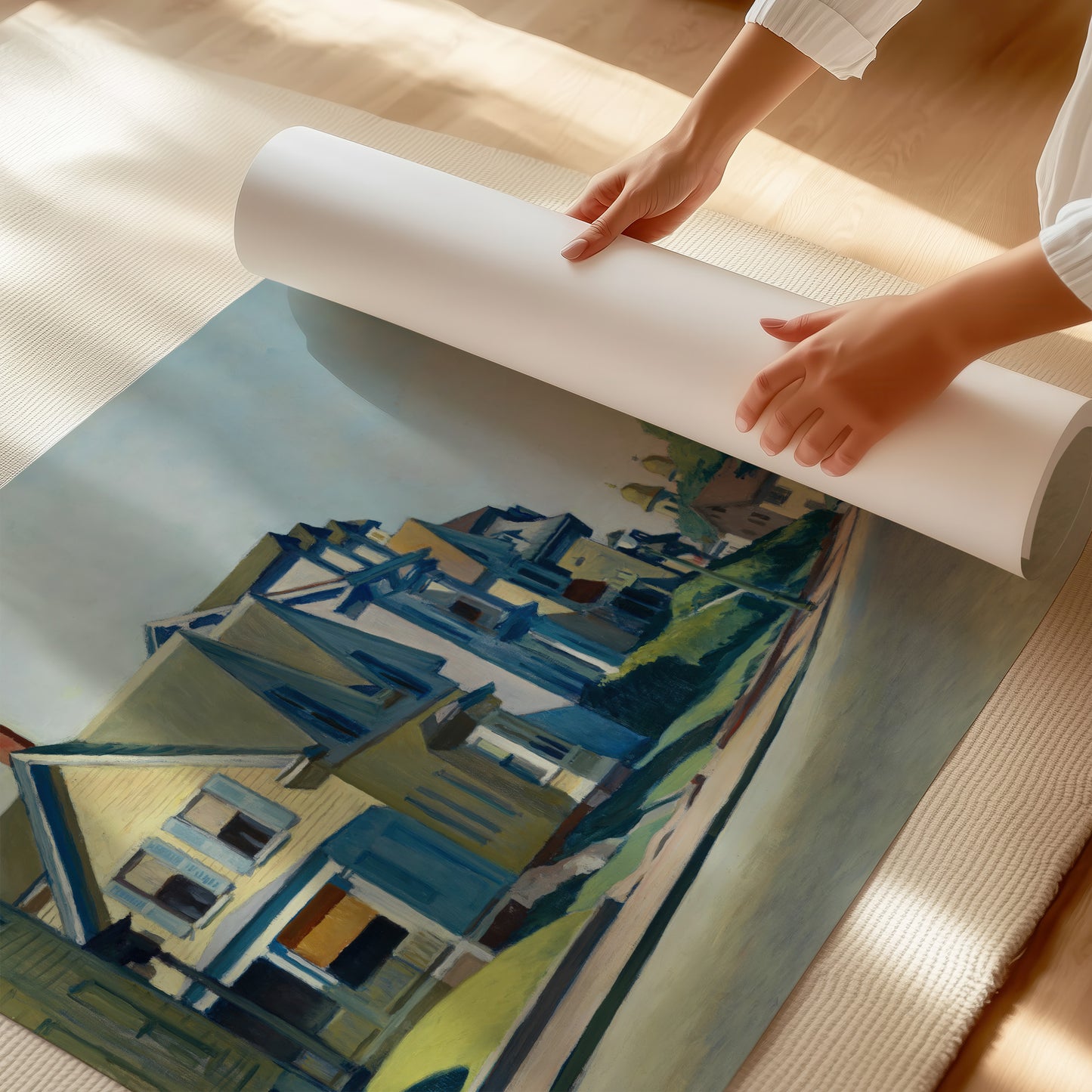 Sun on Prospect Street (1934) – Edward Hopper