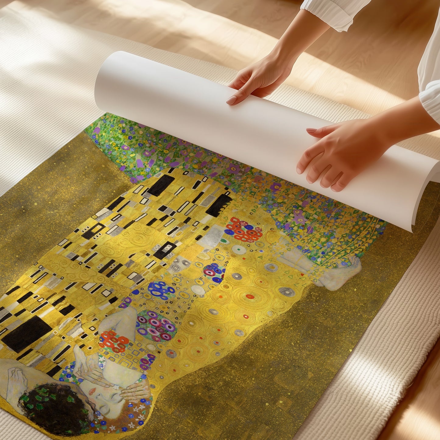 The Kiss – Gustav Klimt, Classic Art Reproduction