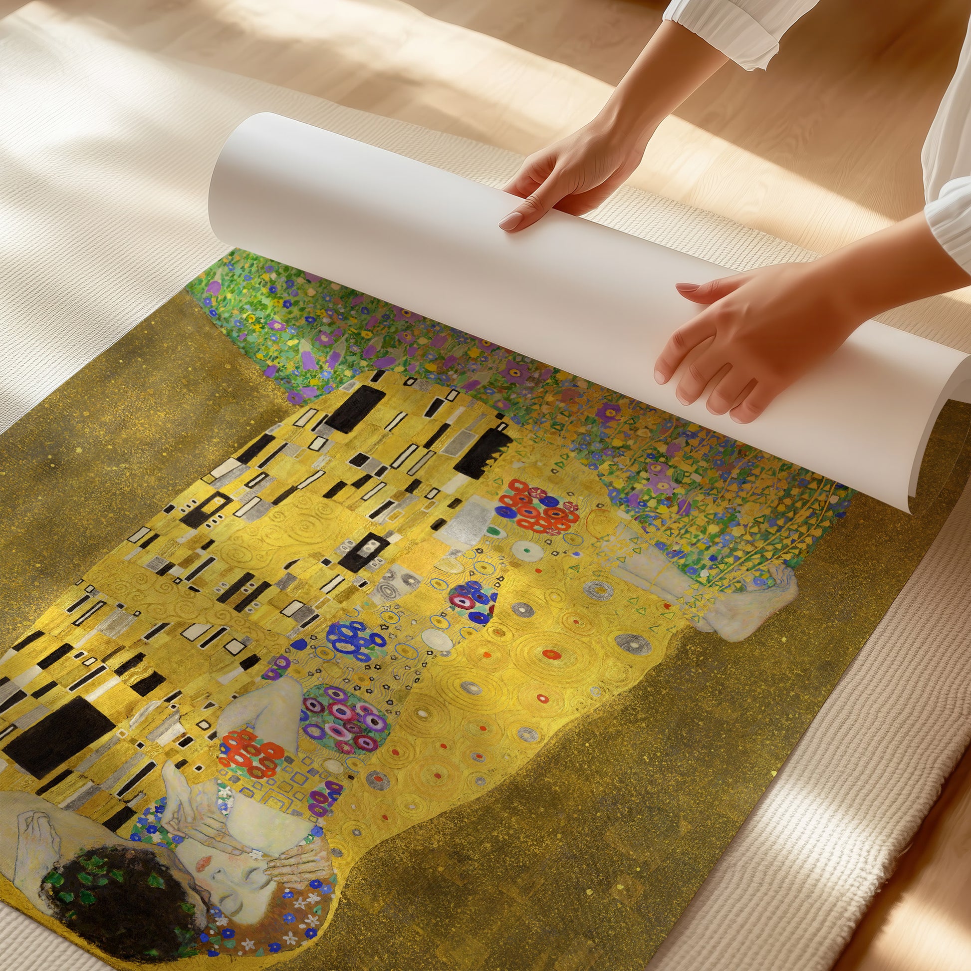 The Kiss – Gustav Klimt, Classic Art Reproduction