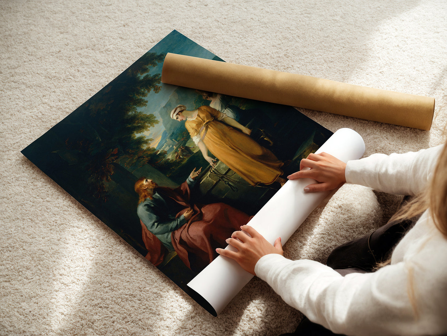 Christ and the woman of Samaria (1792) – William Hamilton