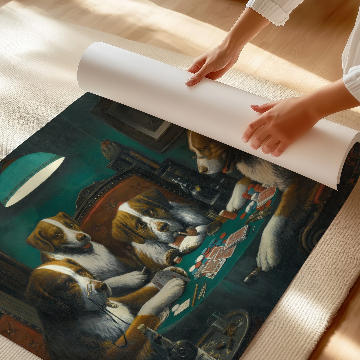 Poker Game (1894) – Cassius Marcellus Coolidge