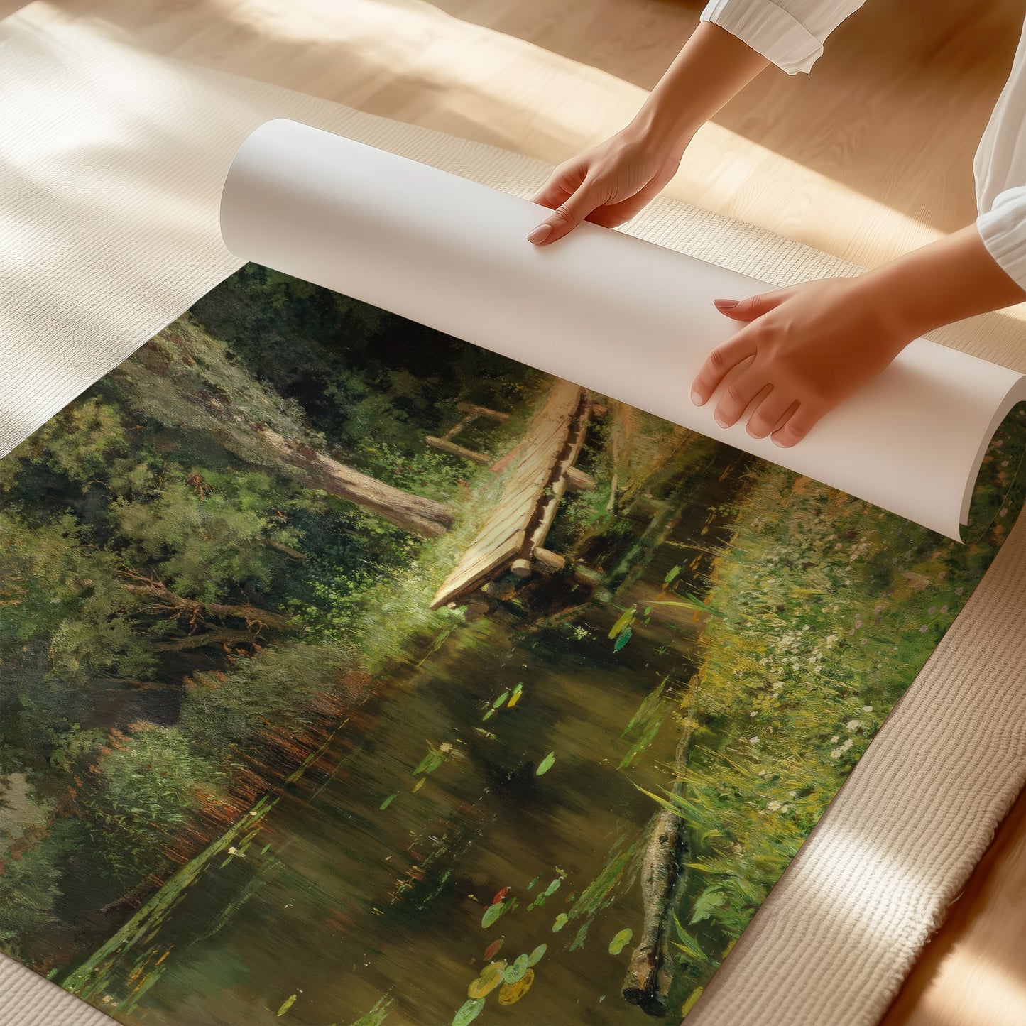 Overgrown Pond (1879) – Vasily Polenov