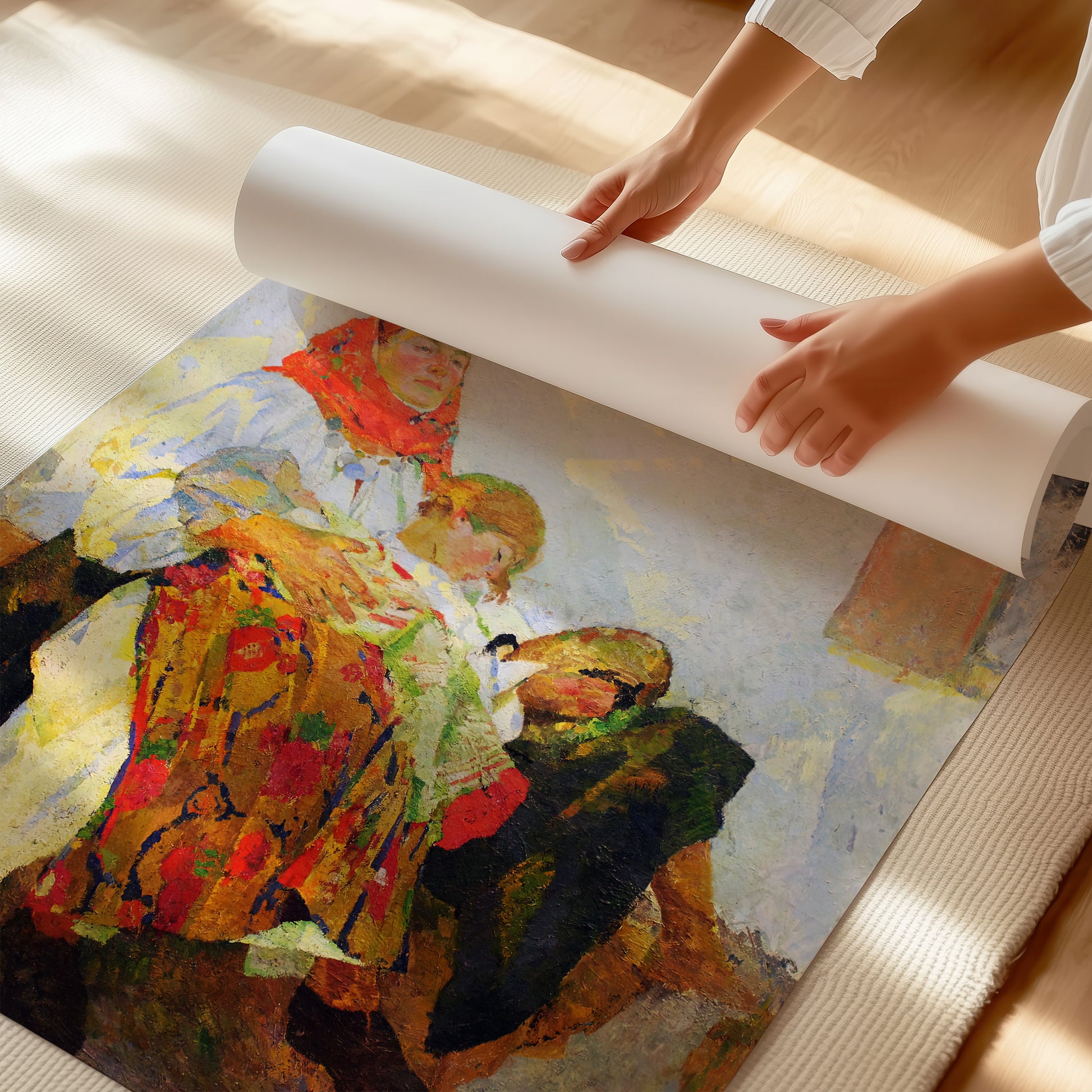 Mother – Fedir Krychevsky, Classic Art Reproduction