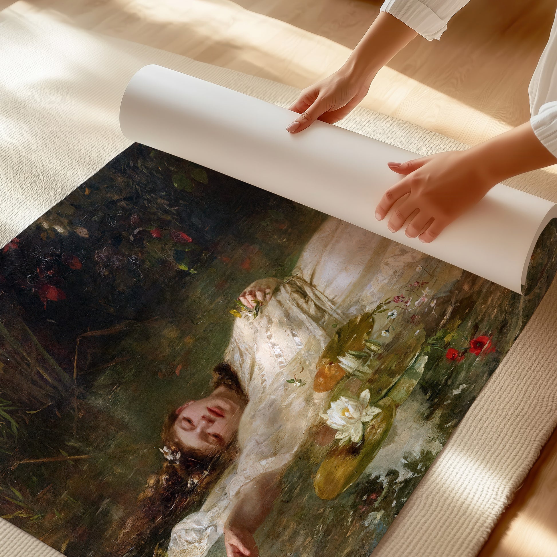 Ophelia – Friedrich Heyser, Classic Art Reproduction