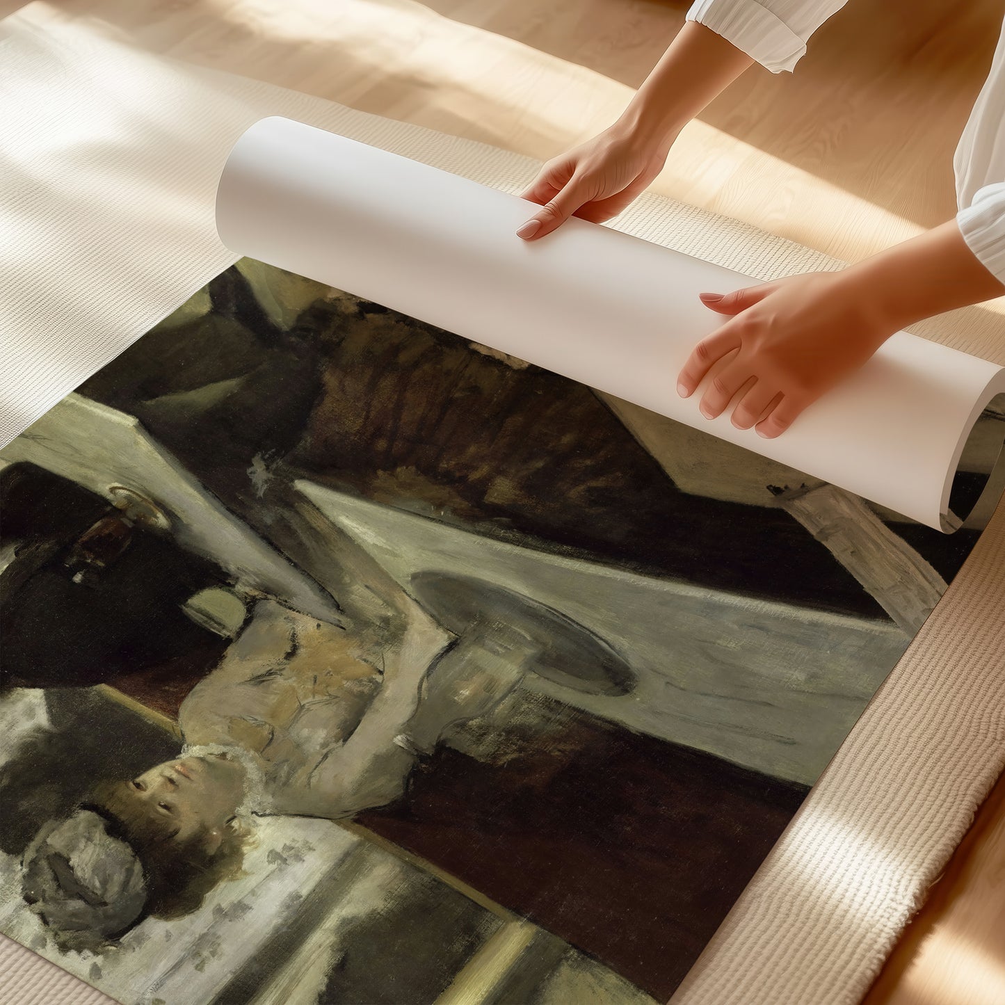 In a café (L’Absinthe) (1875) – Edgar Degas