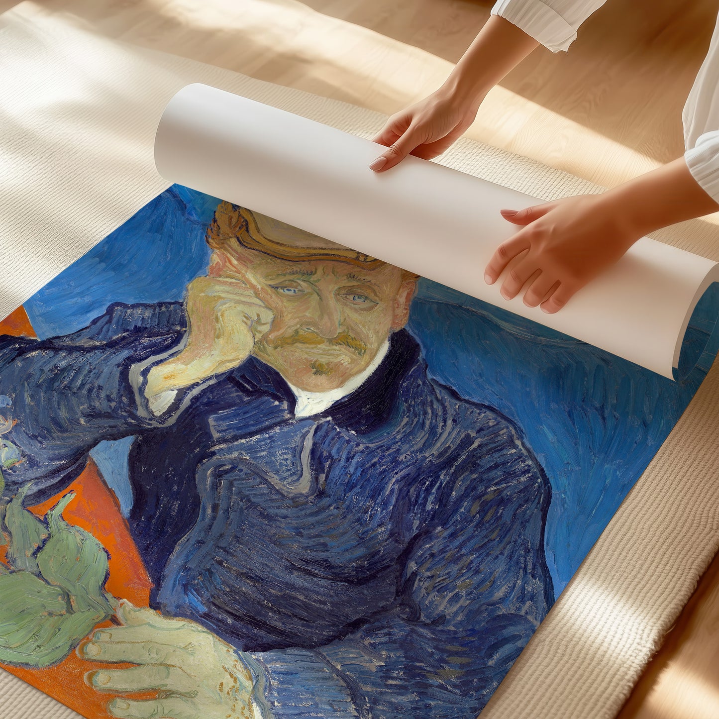 Portrait of Dr. Gachet (1890) – Vincent van Gogh