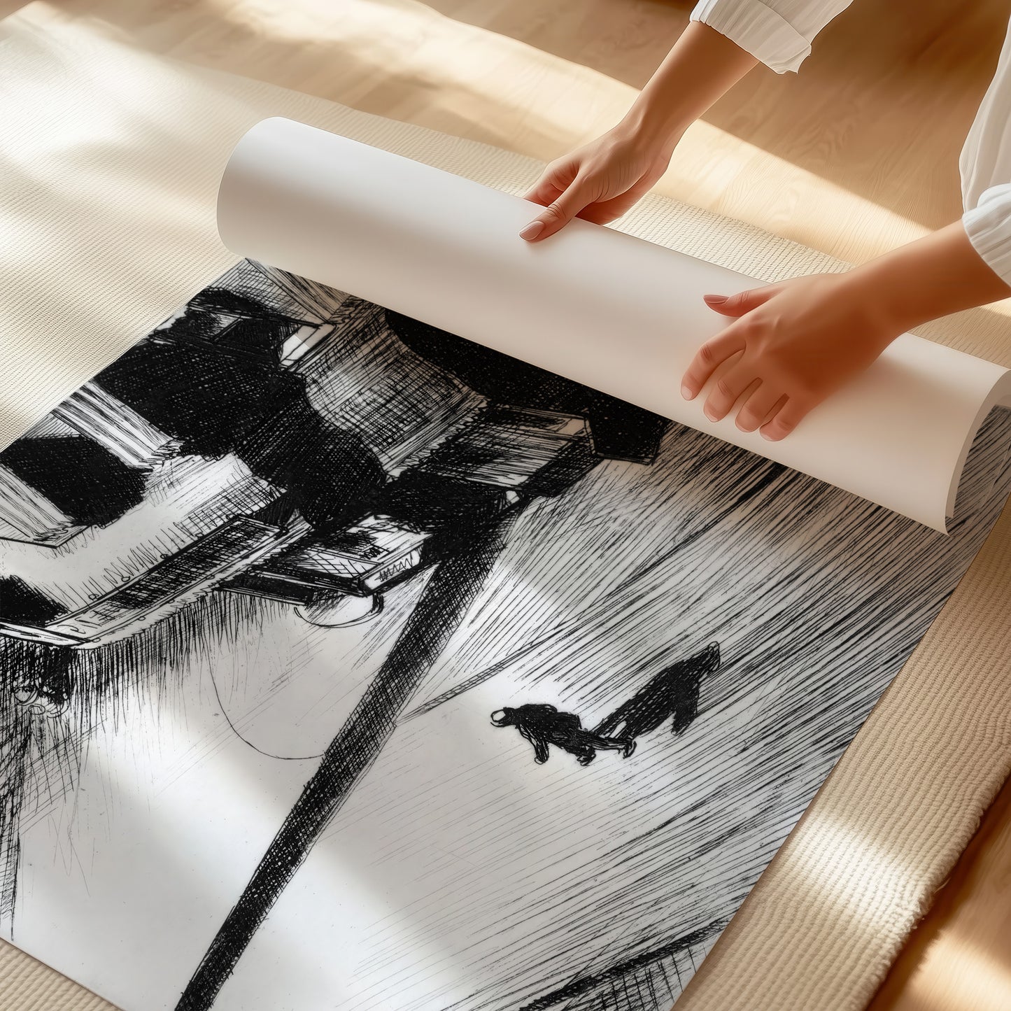 Night Shadows (1921) – Edward Hopper