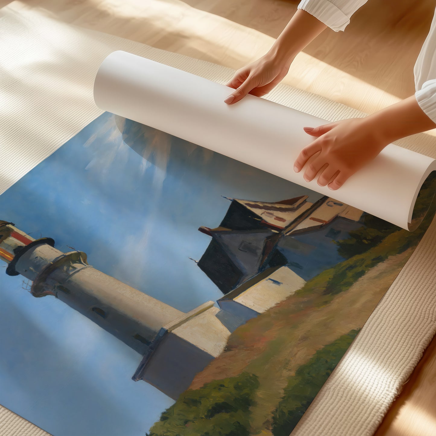 The Lighthouse at Two Lights (1929) – Edward Hopper