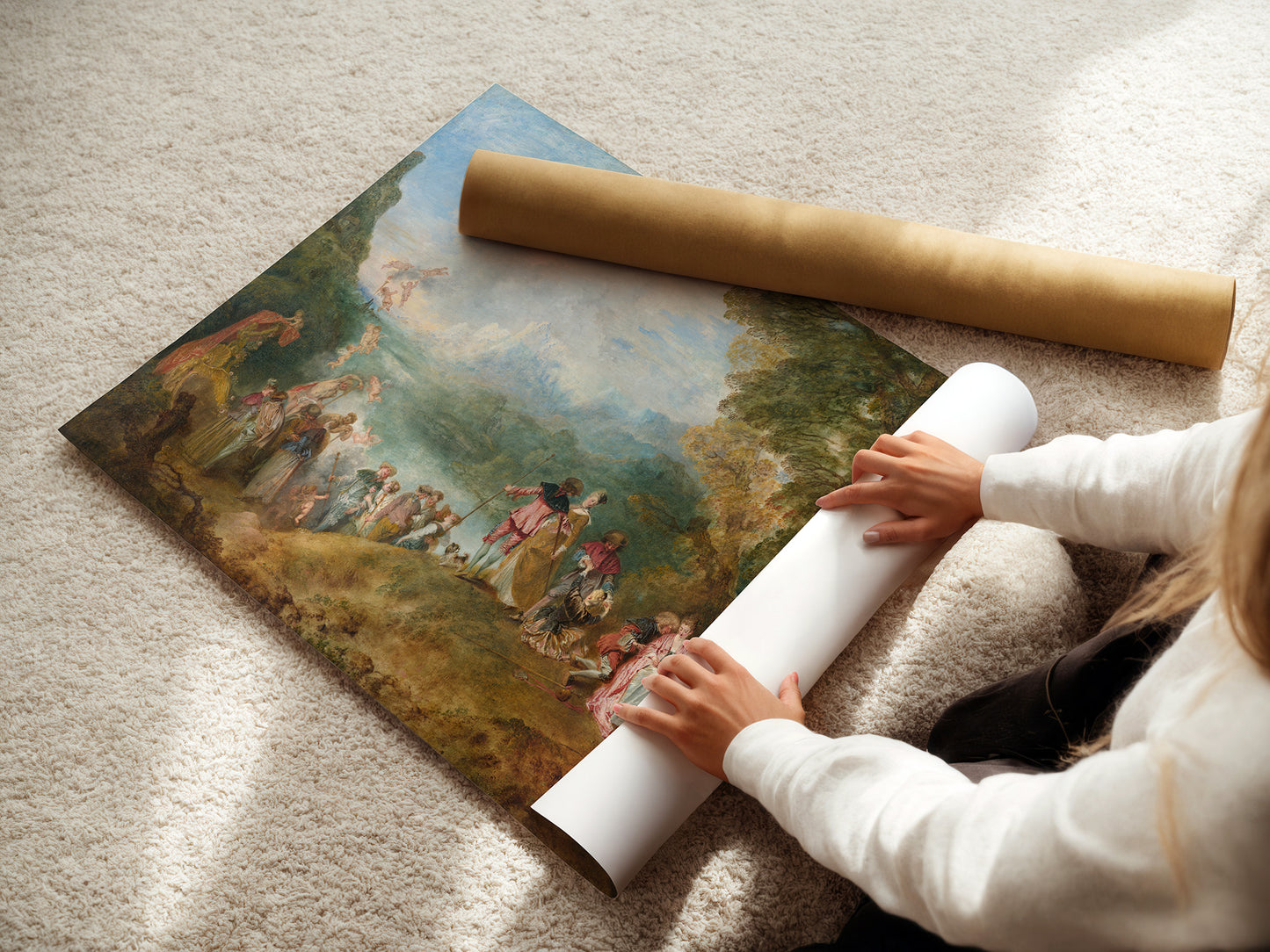 Pilgrimage to Cythera (1717) – Jean-Antoine Watteau