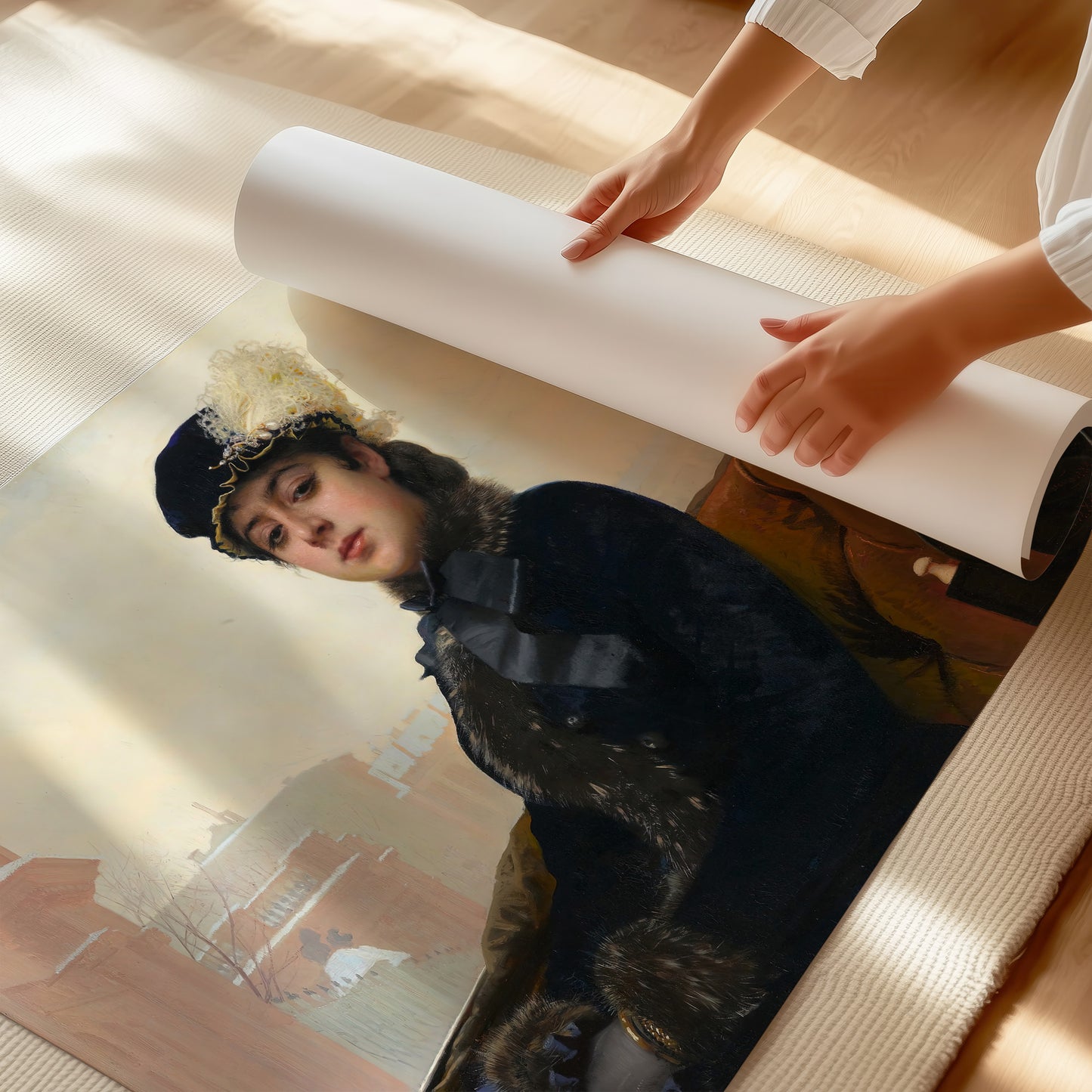 An Unknown Lady (1883) – Ivan Kramskoy