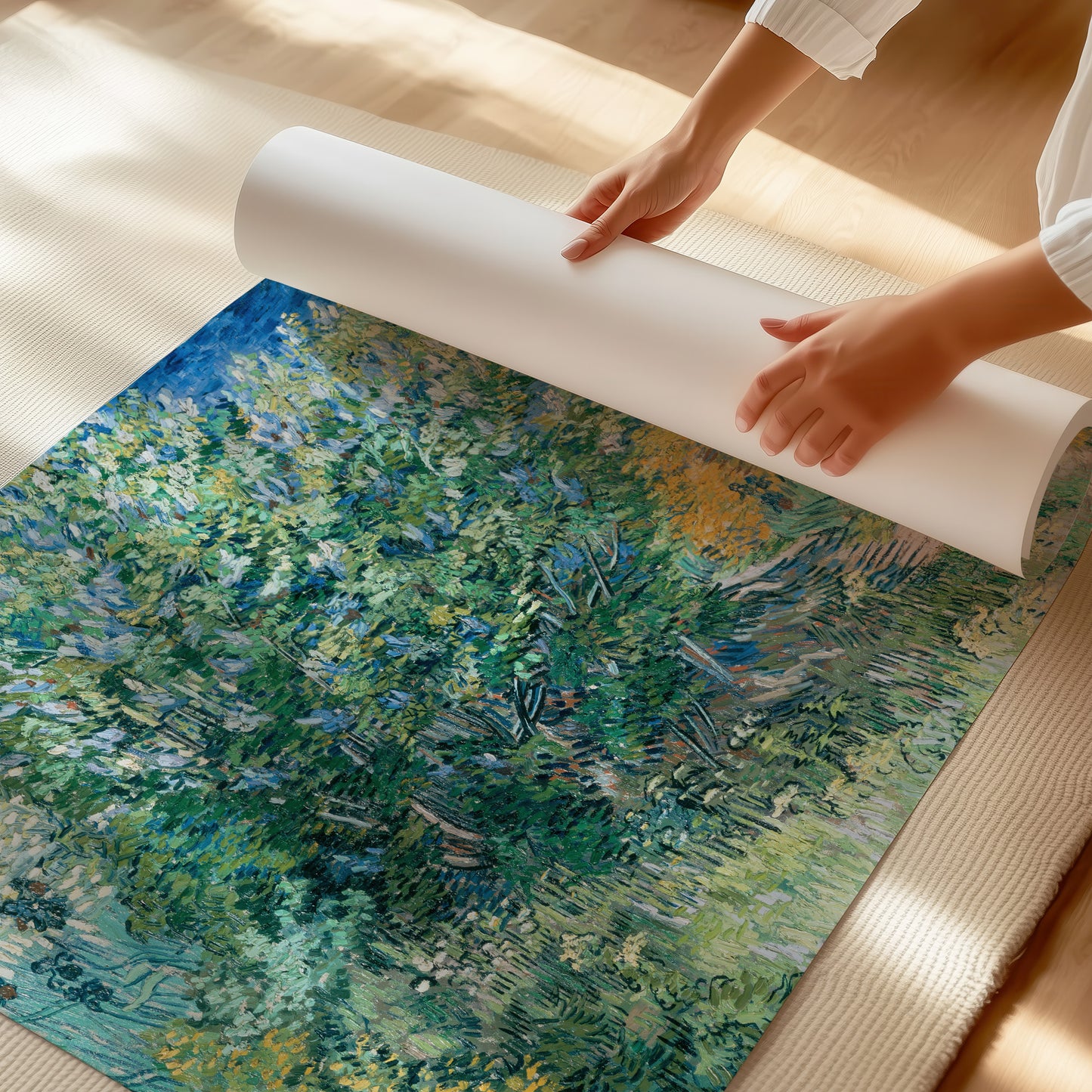 Lilac Bush (1889) – Vincent van Gogh - Printed Masterpieces
