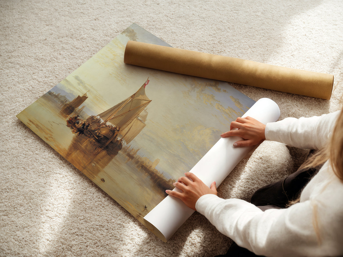 Dort or Dordrecht (1818) – Joseph Mallord William Turner