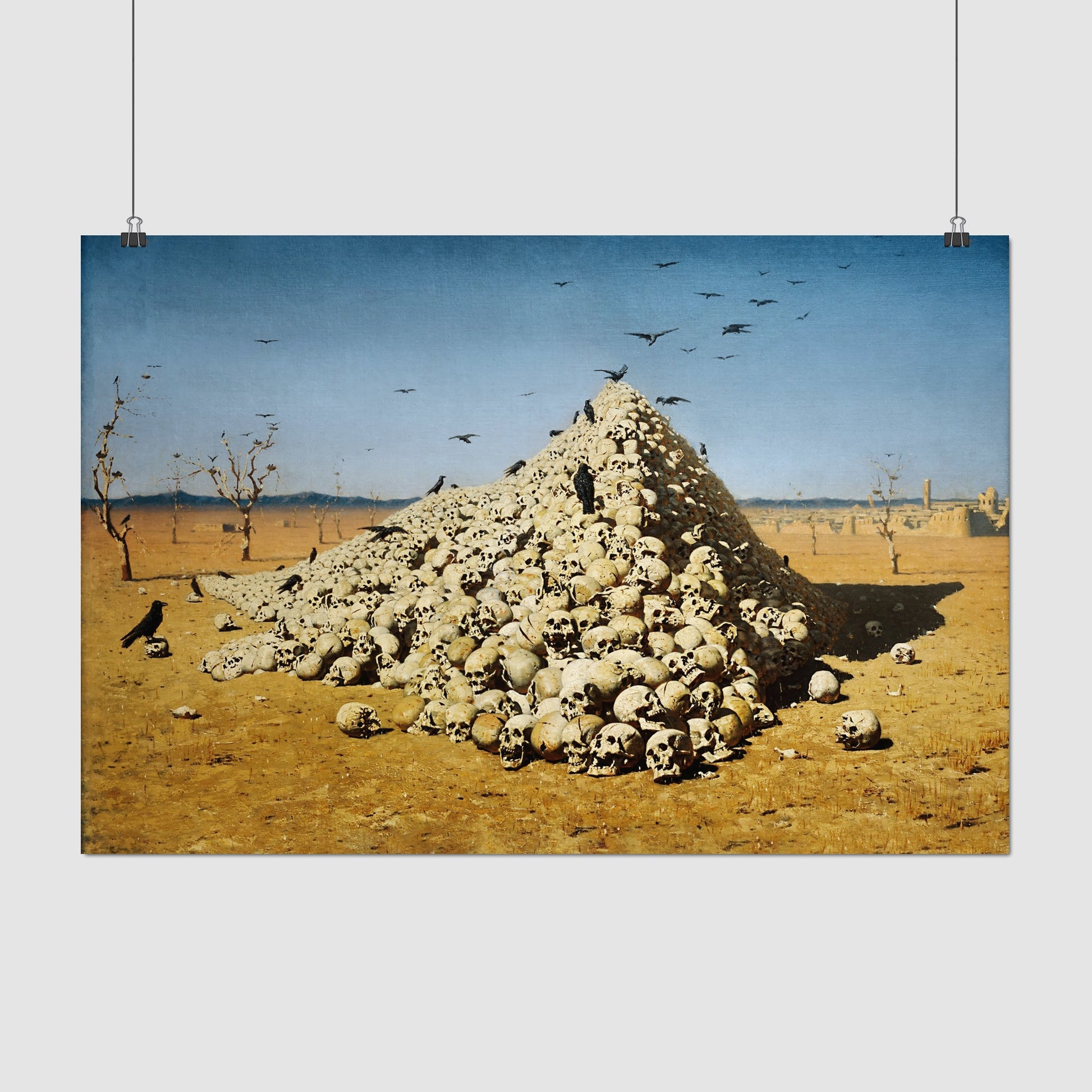 The Apotheosis of War – Vasily Vereshchagin, Classic Art Reproduction