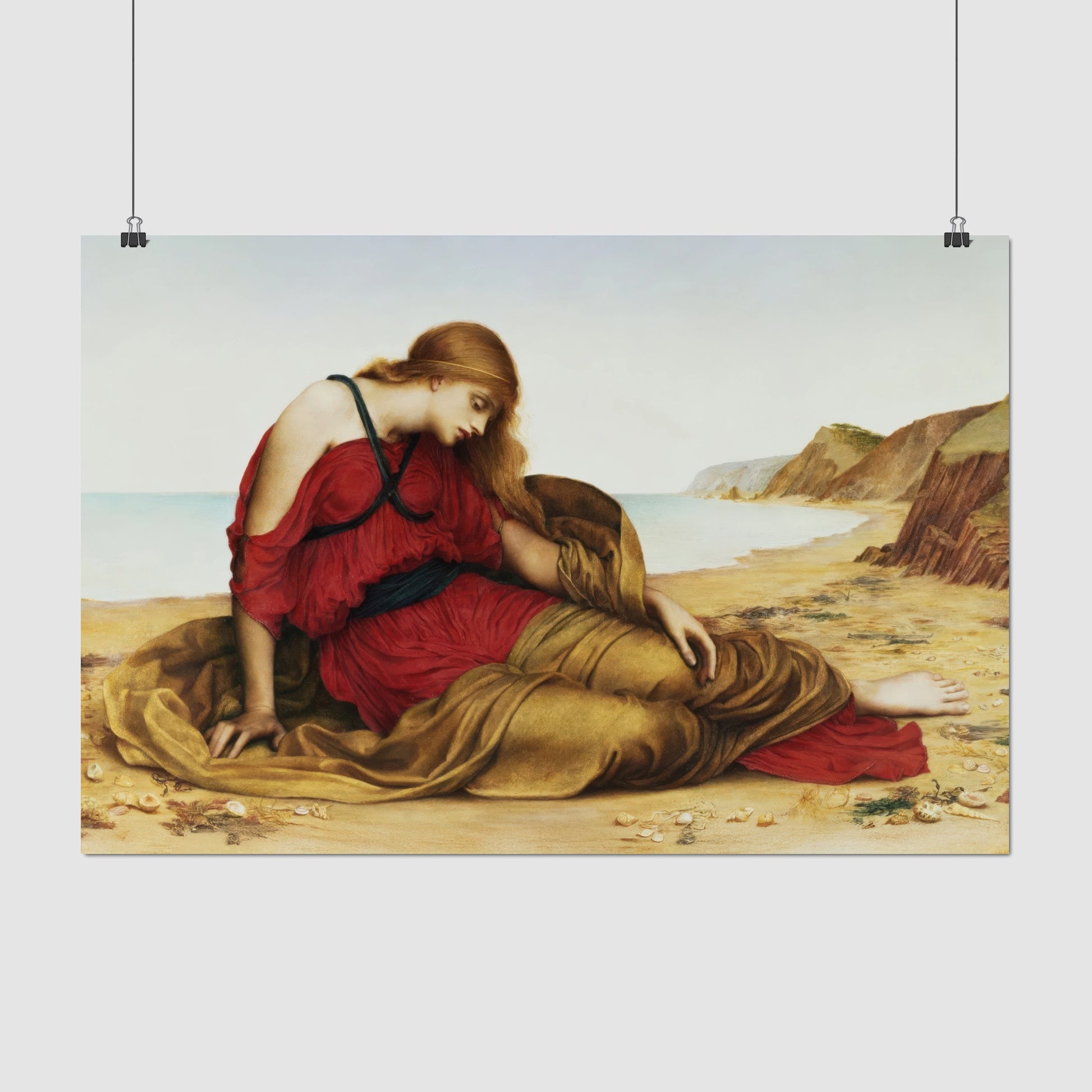 Ariadne in Naxos (1877) – Evelyn De Morgan