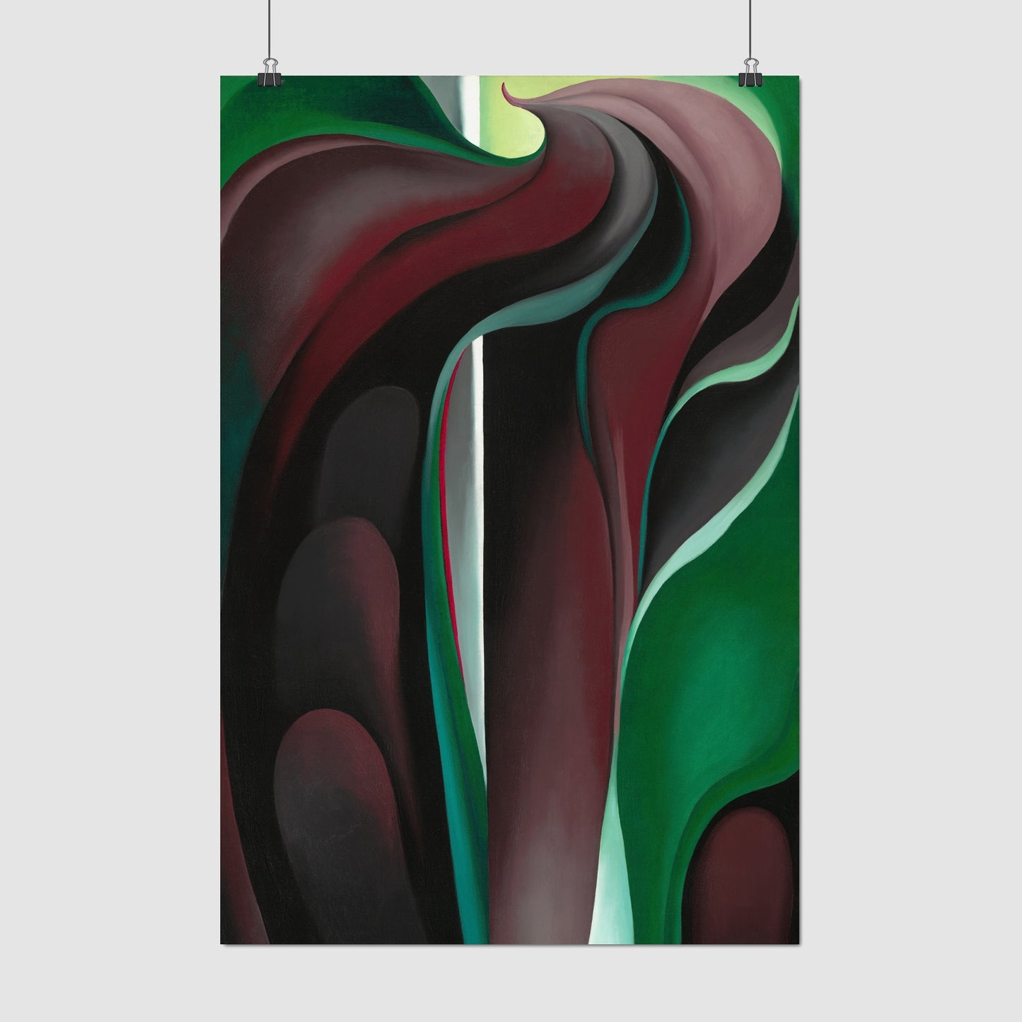 Jack-in-Pulpit Abstraction - No. 5 (1930) – Georgia O'Keeffe