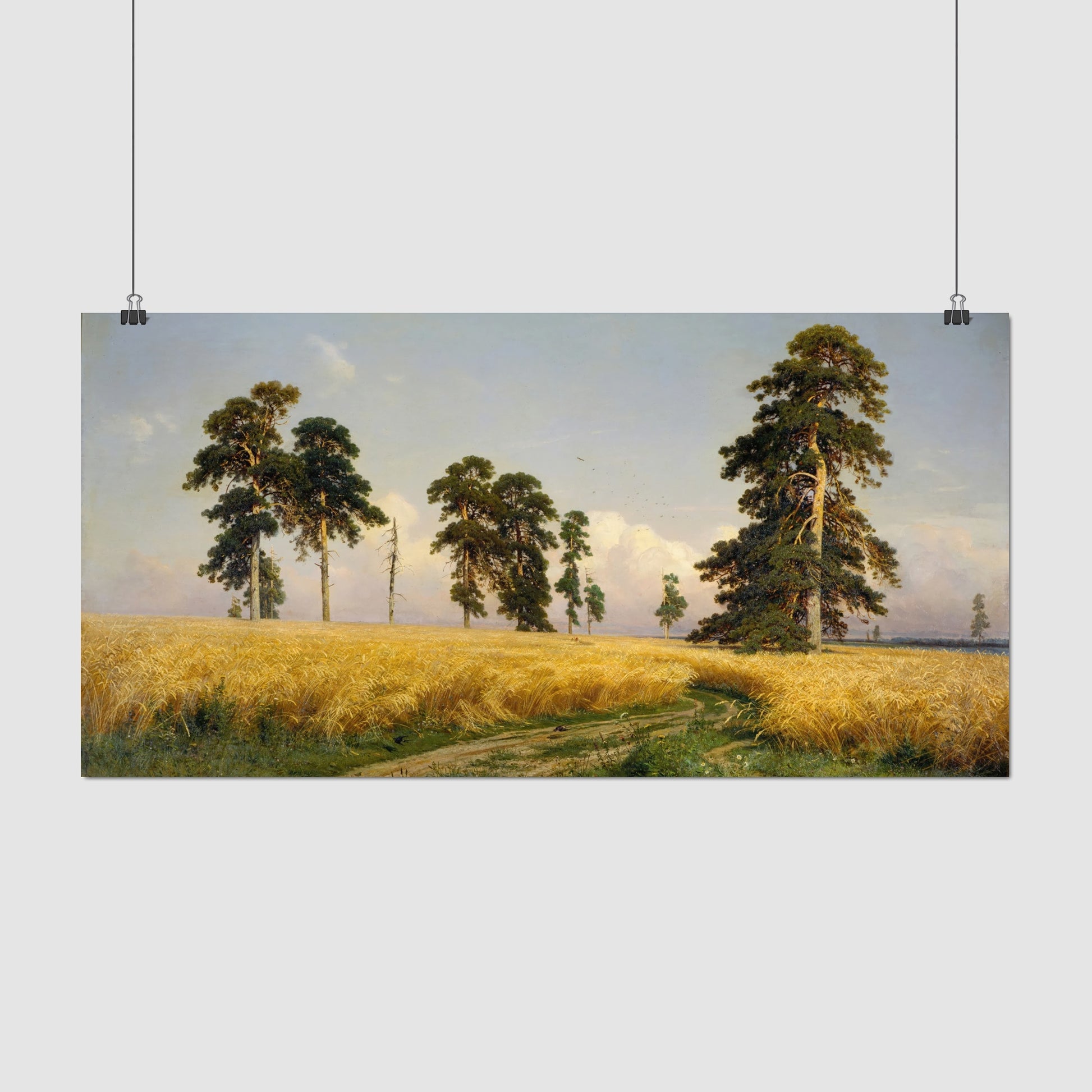Rye (1878) – Ivan Shishkin - Printed Masterpieces