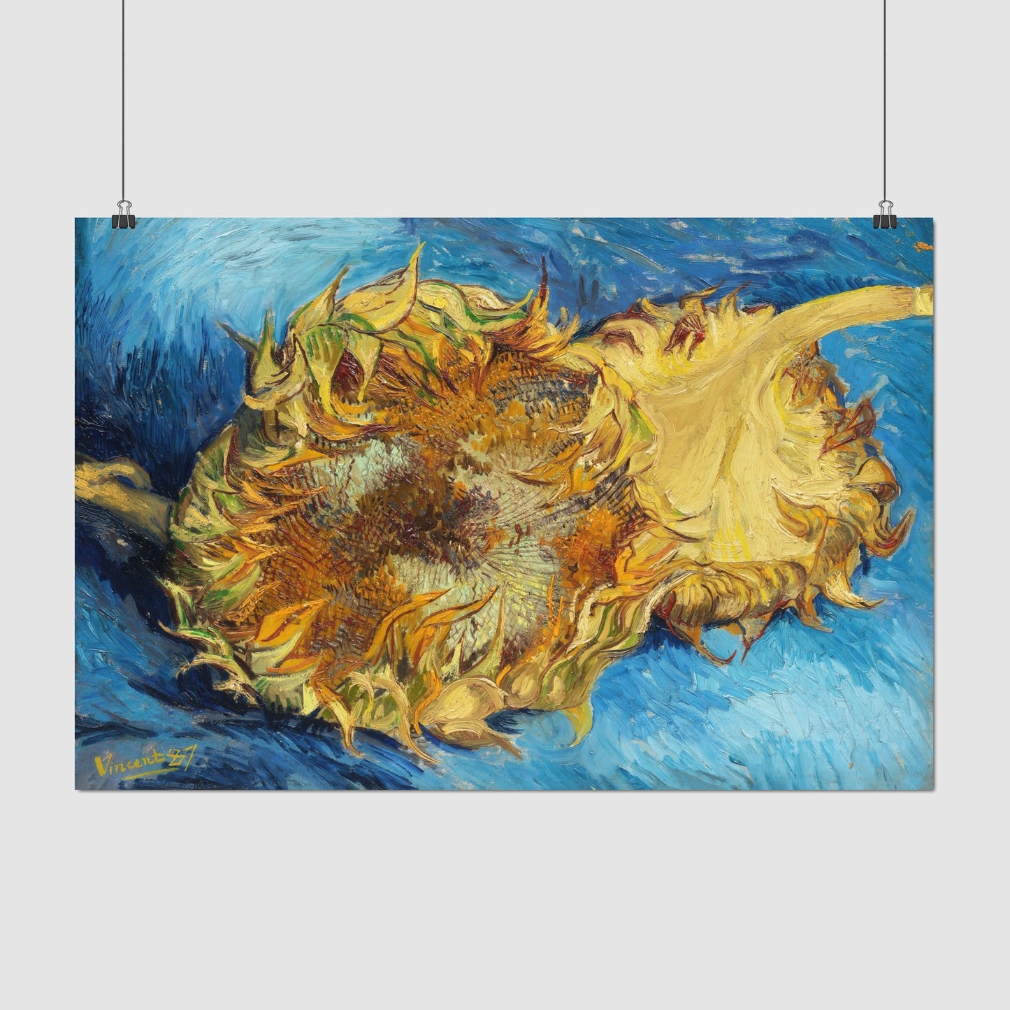 Sunflowers (1887) – Vincent van Gogh - Printed Masterpieces