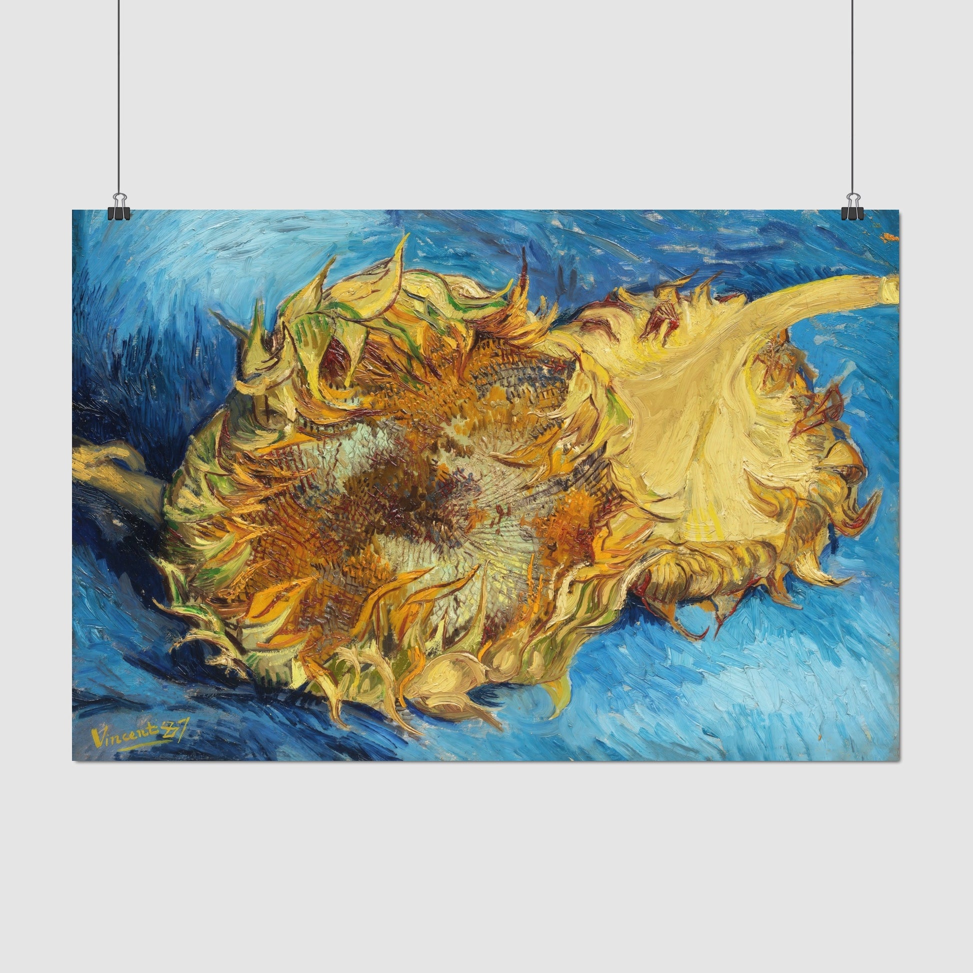 Sunflowers (1887) – Vincent van Gogh - Printed Masterpieces