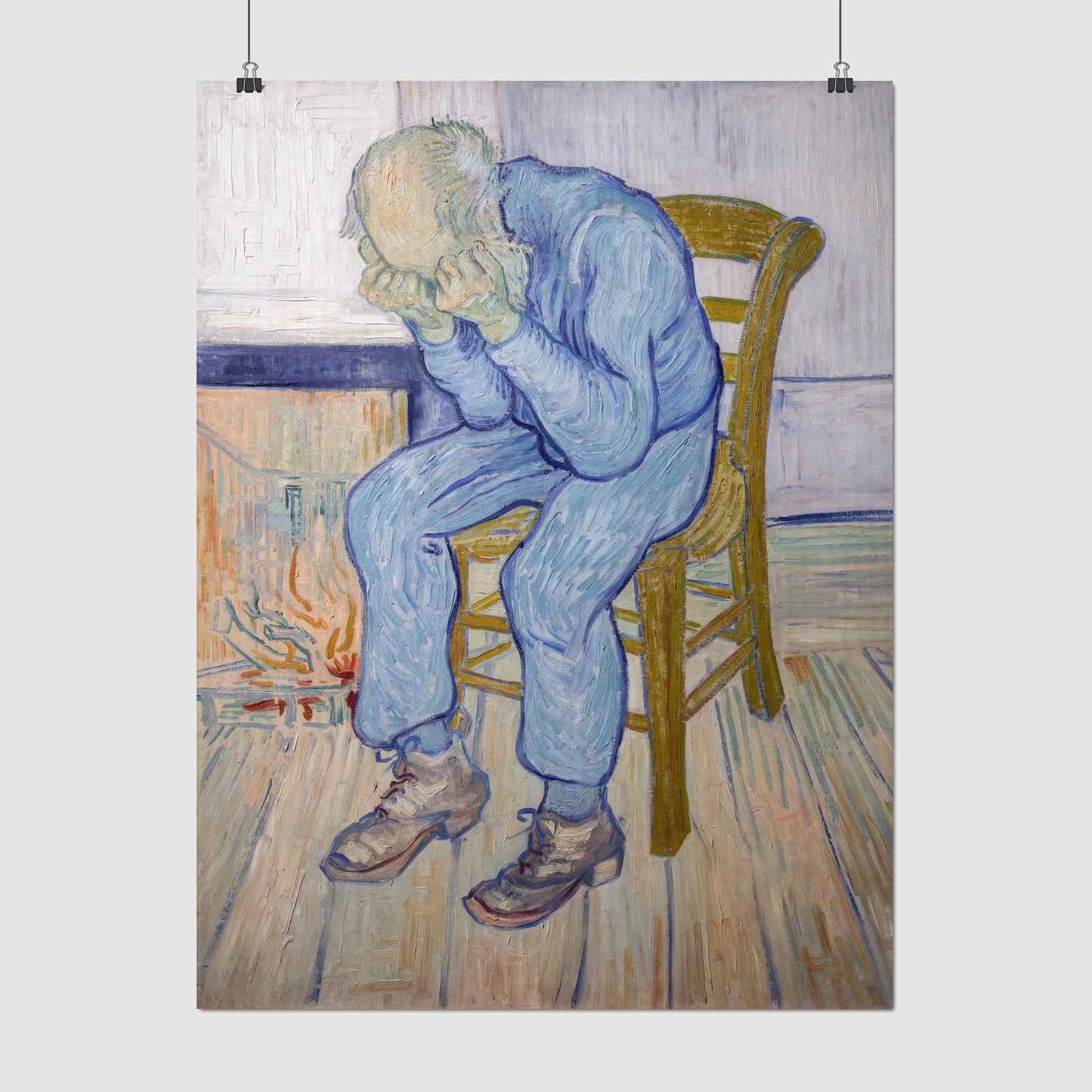 Sorrowing Old Man (At Eternity's Gate) (1890) – Vincent van Gogh