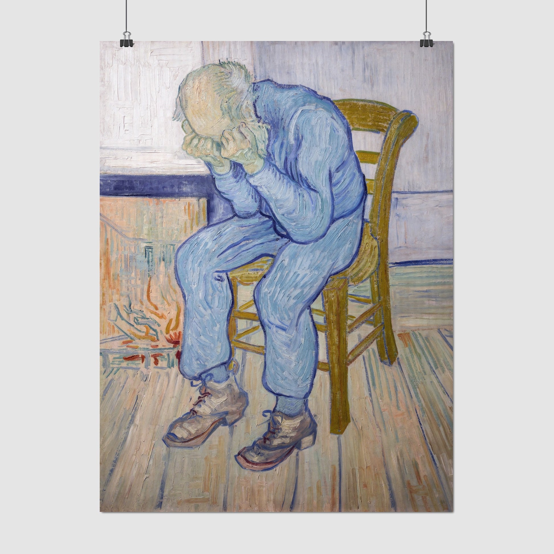 Sorrowing Old Man (At Eternity's Gate) (1890) – Vincent van Gogh