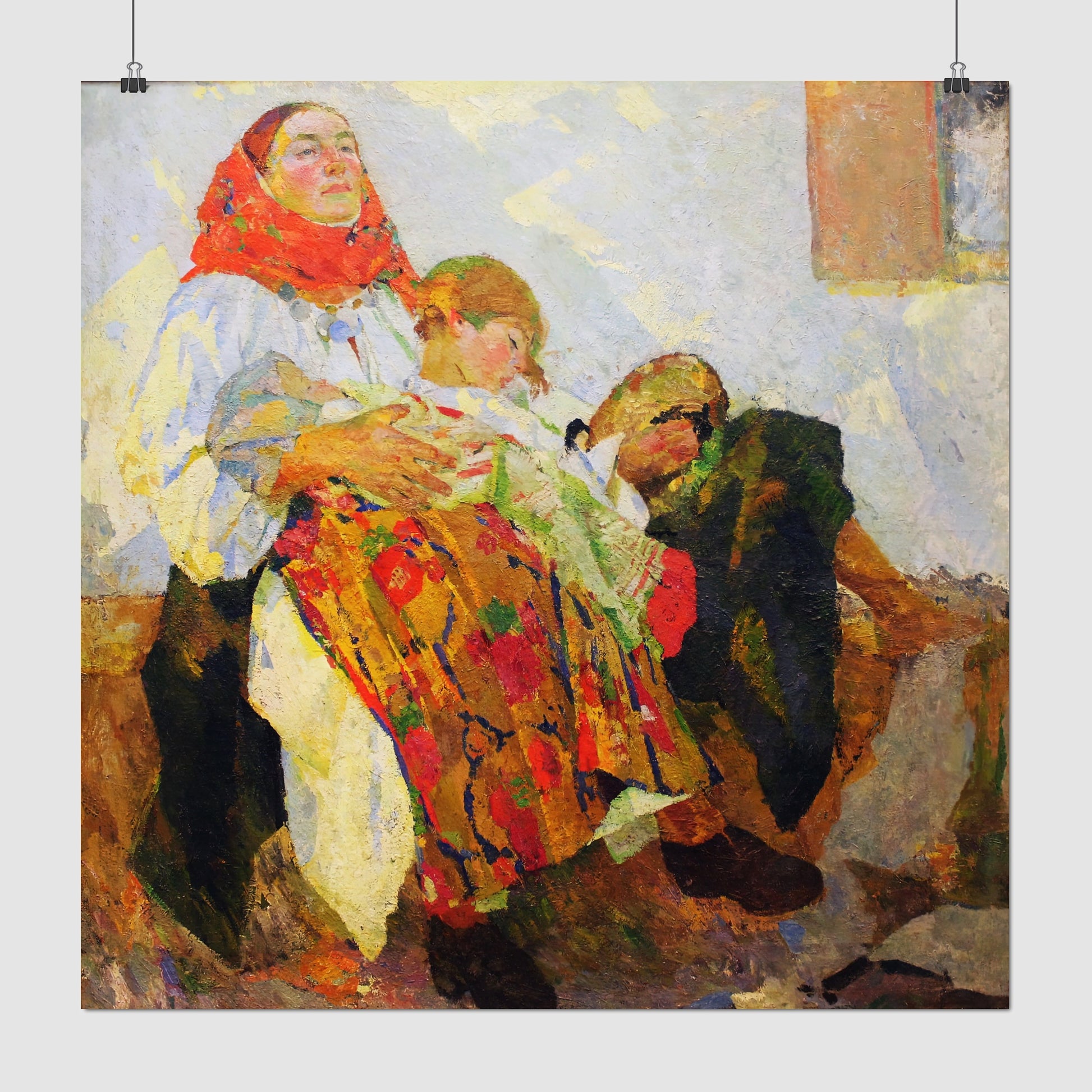 Mother (1929) – Fedir Krychevsky - Printed Masterpieces