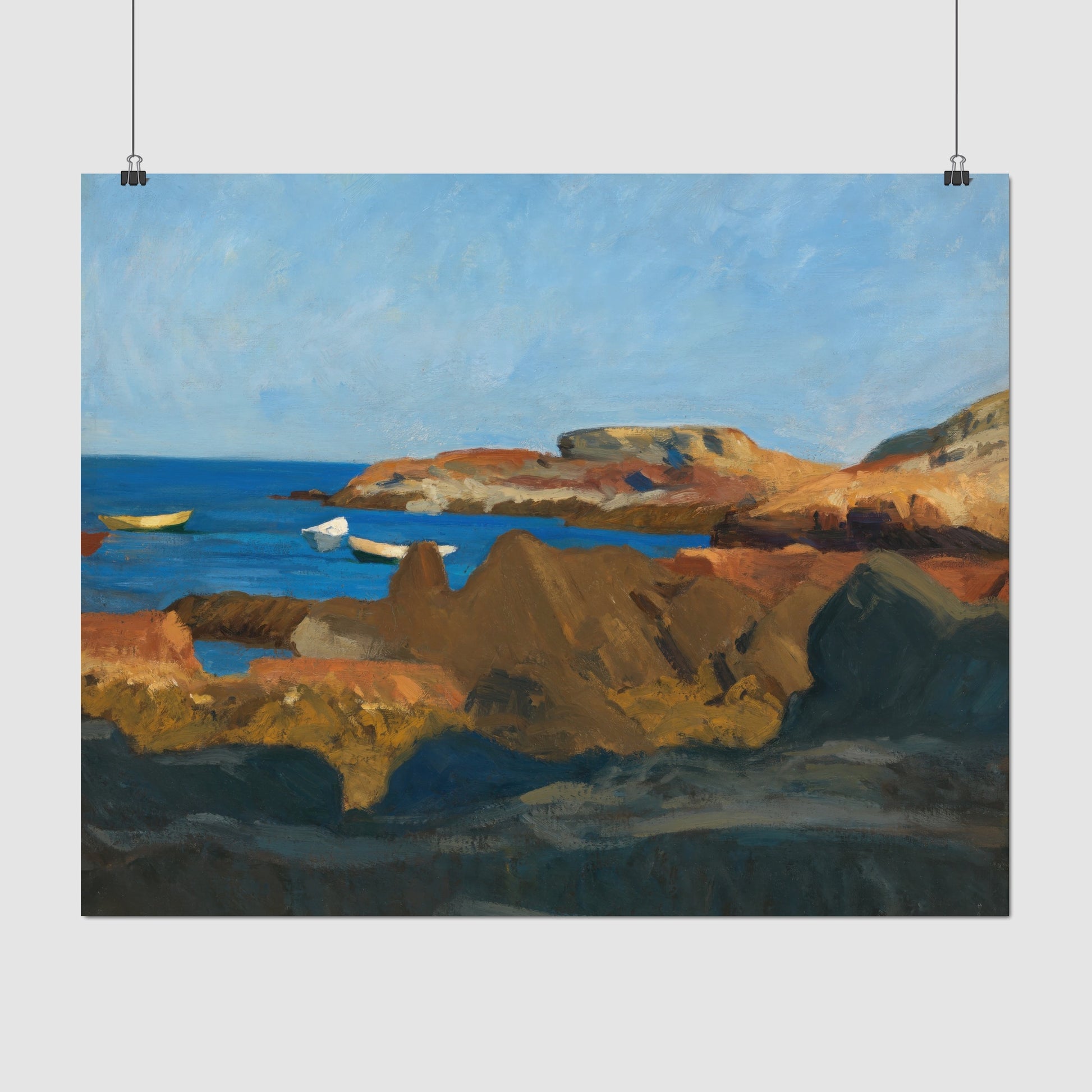 Cove at Ogunquit (1914) – Edward Hopper