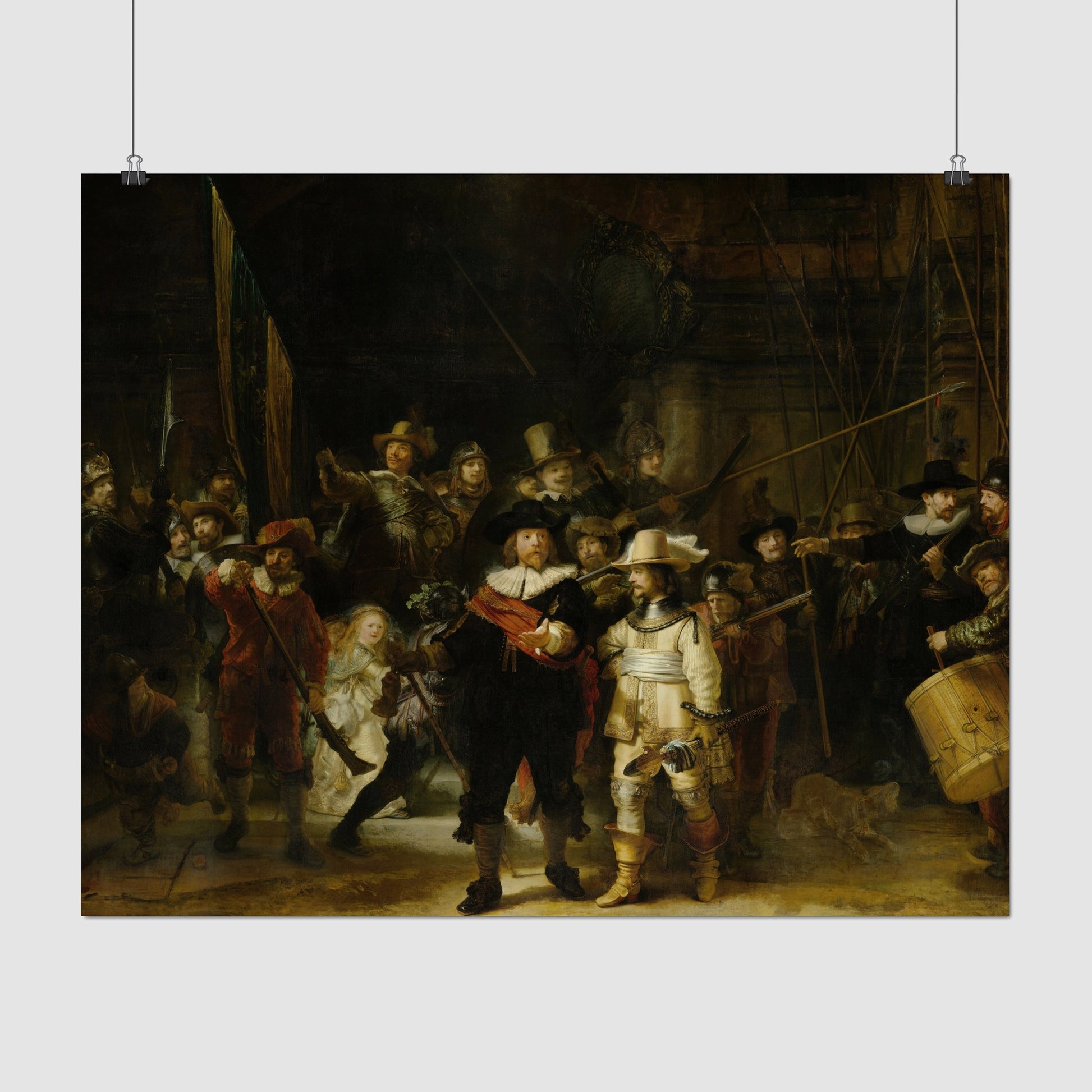 The Nightwatch (1642) – Rembrandt