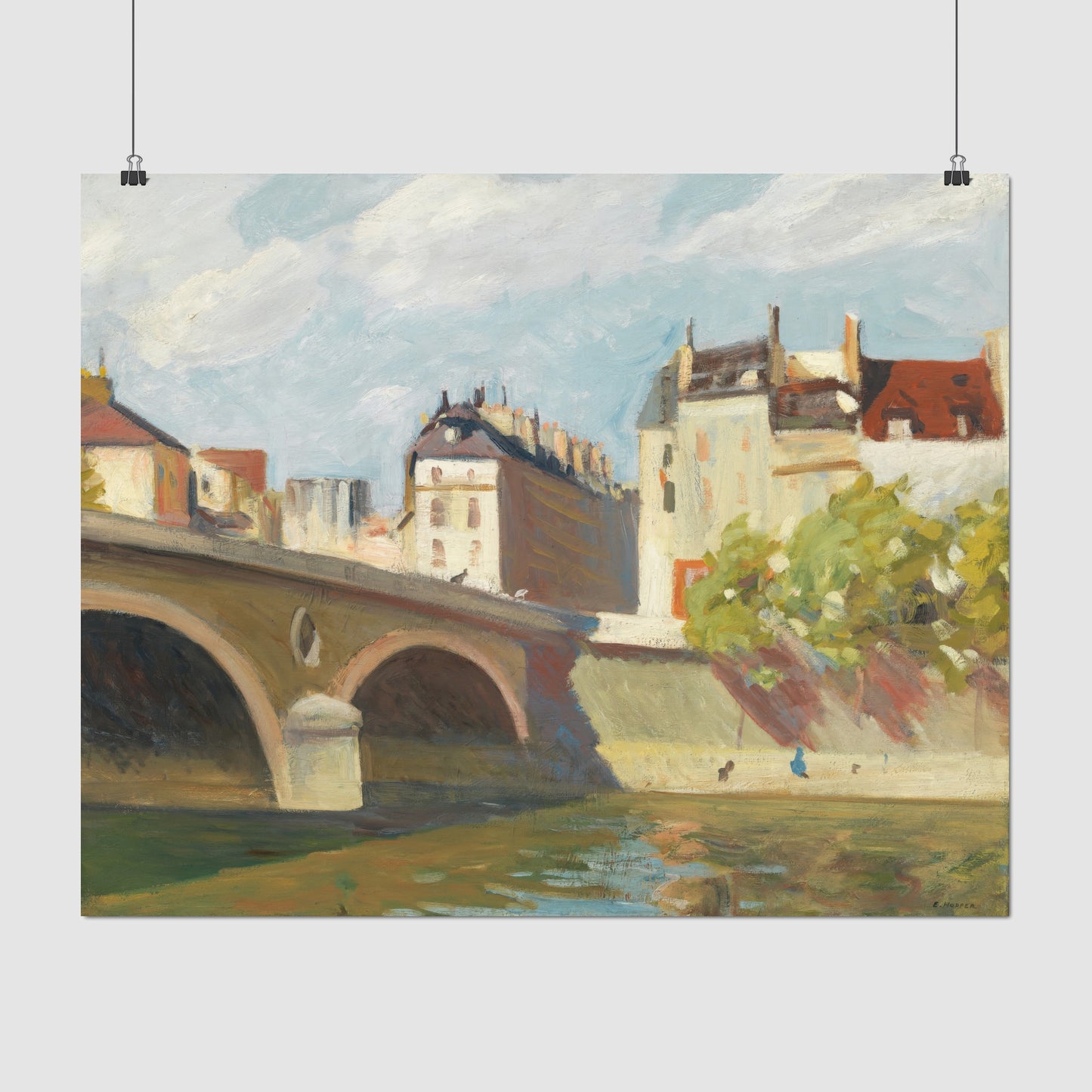 Bridge on the Seine (1909) – Edward Hopper