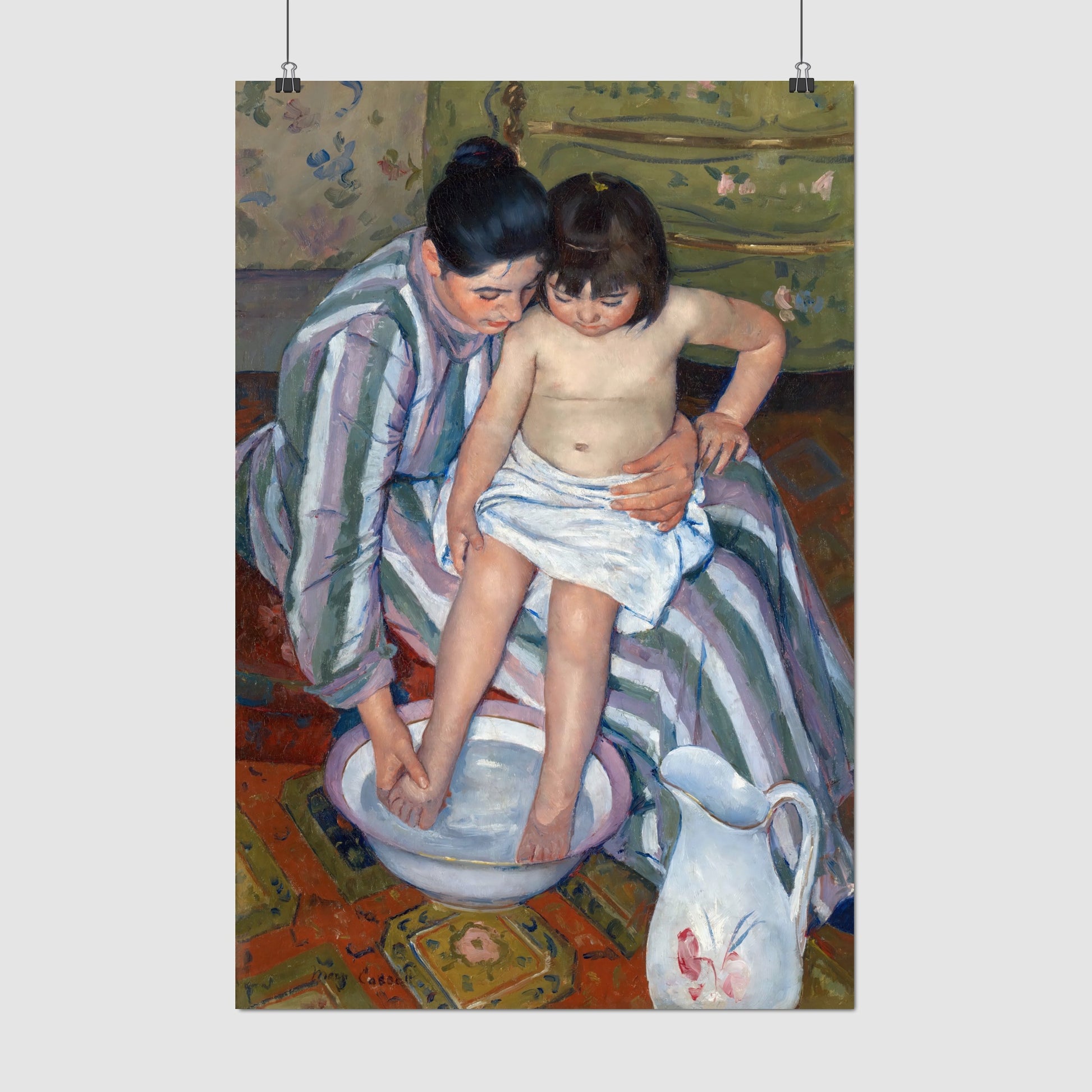 The Child's Bath (1893) – Mary Cassatt - Printed Masterpieces