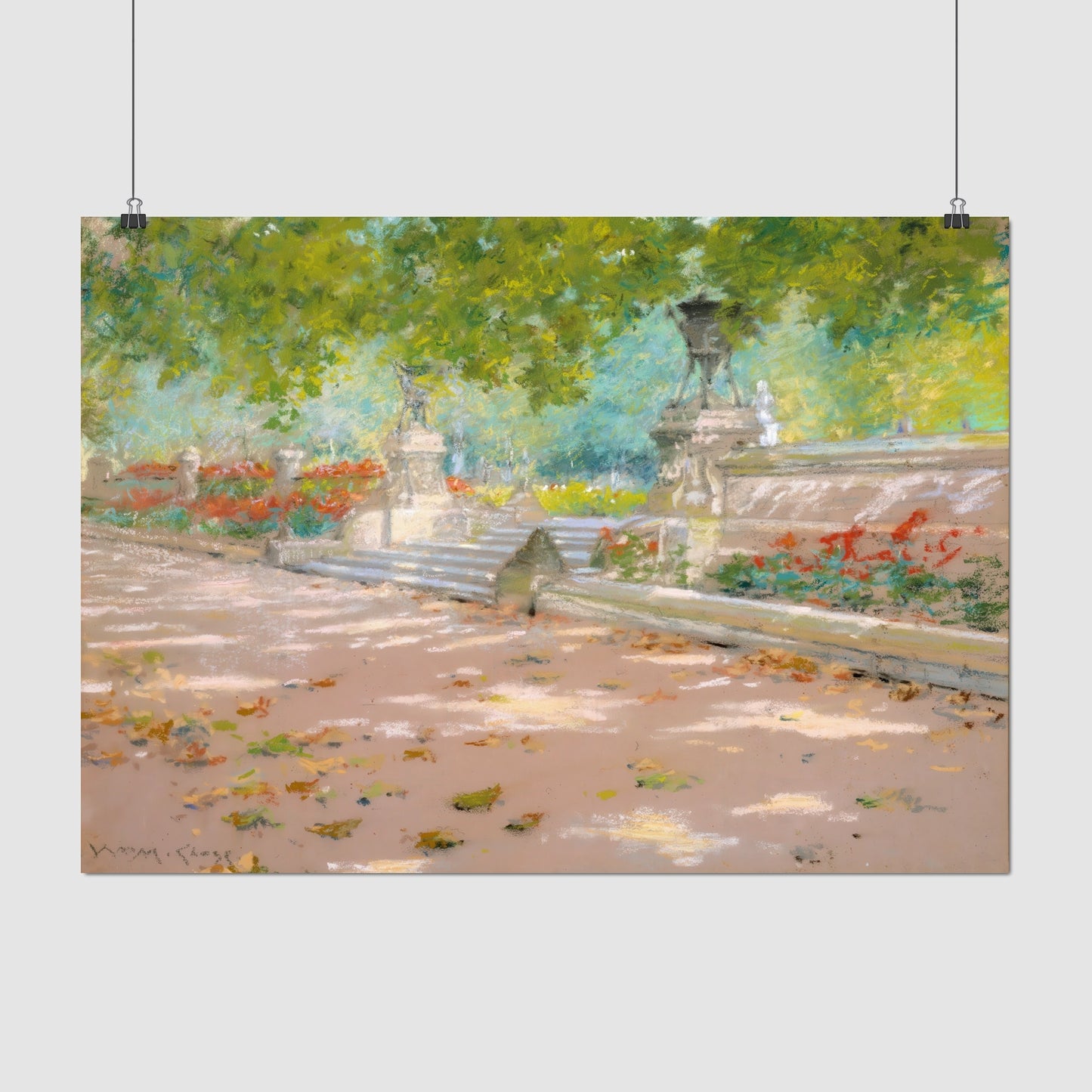 Terrace, Prospect Park (1887) – William Merritt Chase