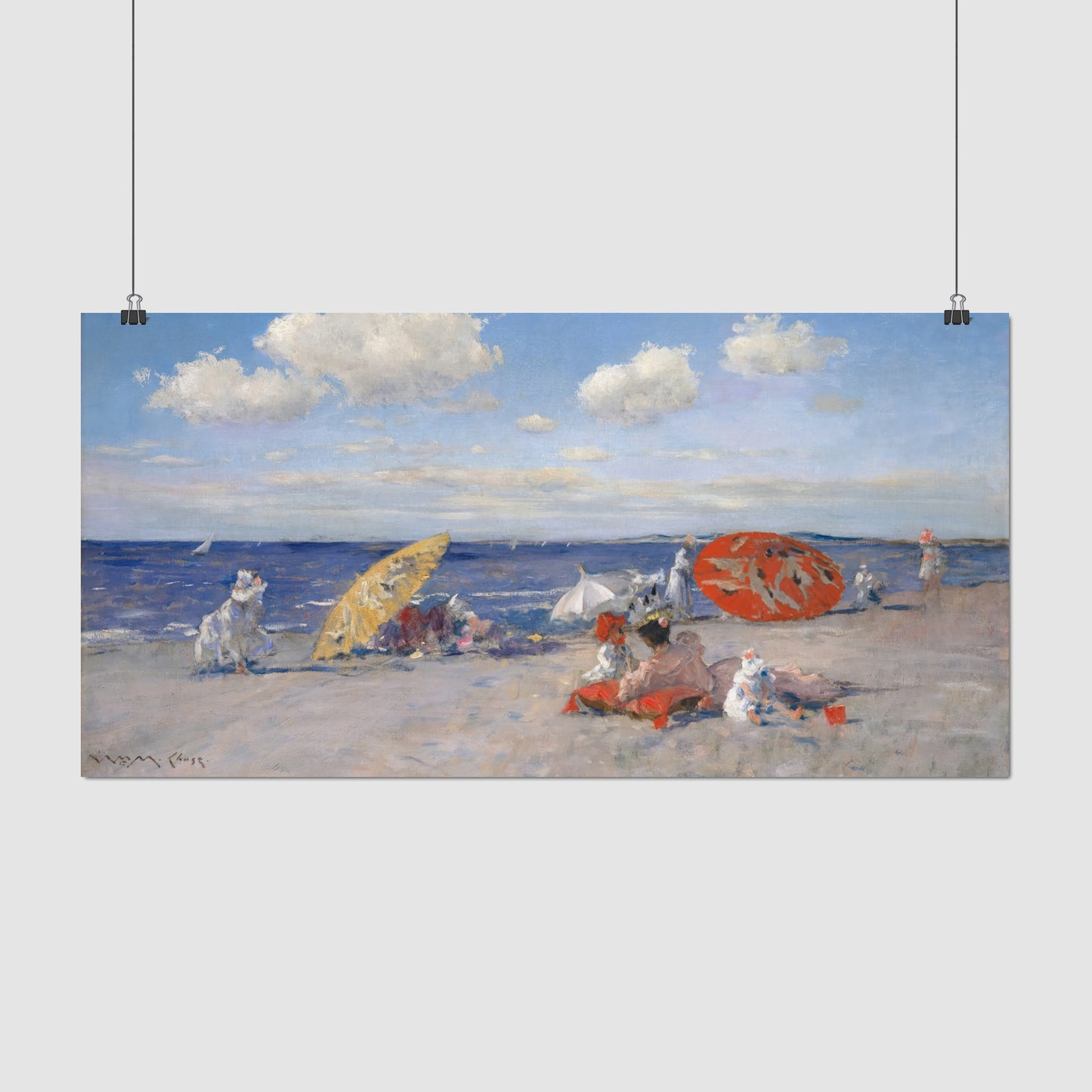 At the Seaside (1892) – William Merritt Chase
