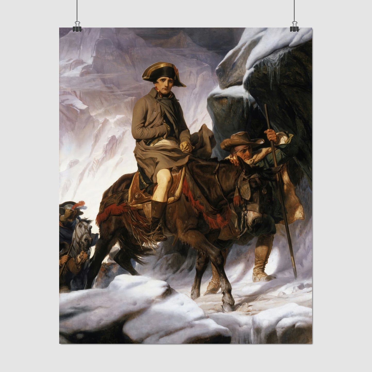 Napoleon Crossing the Alps (1850) – Paul Delaroche