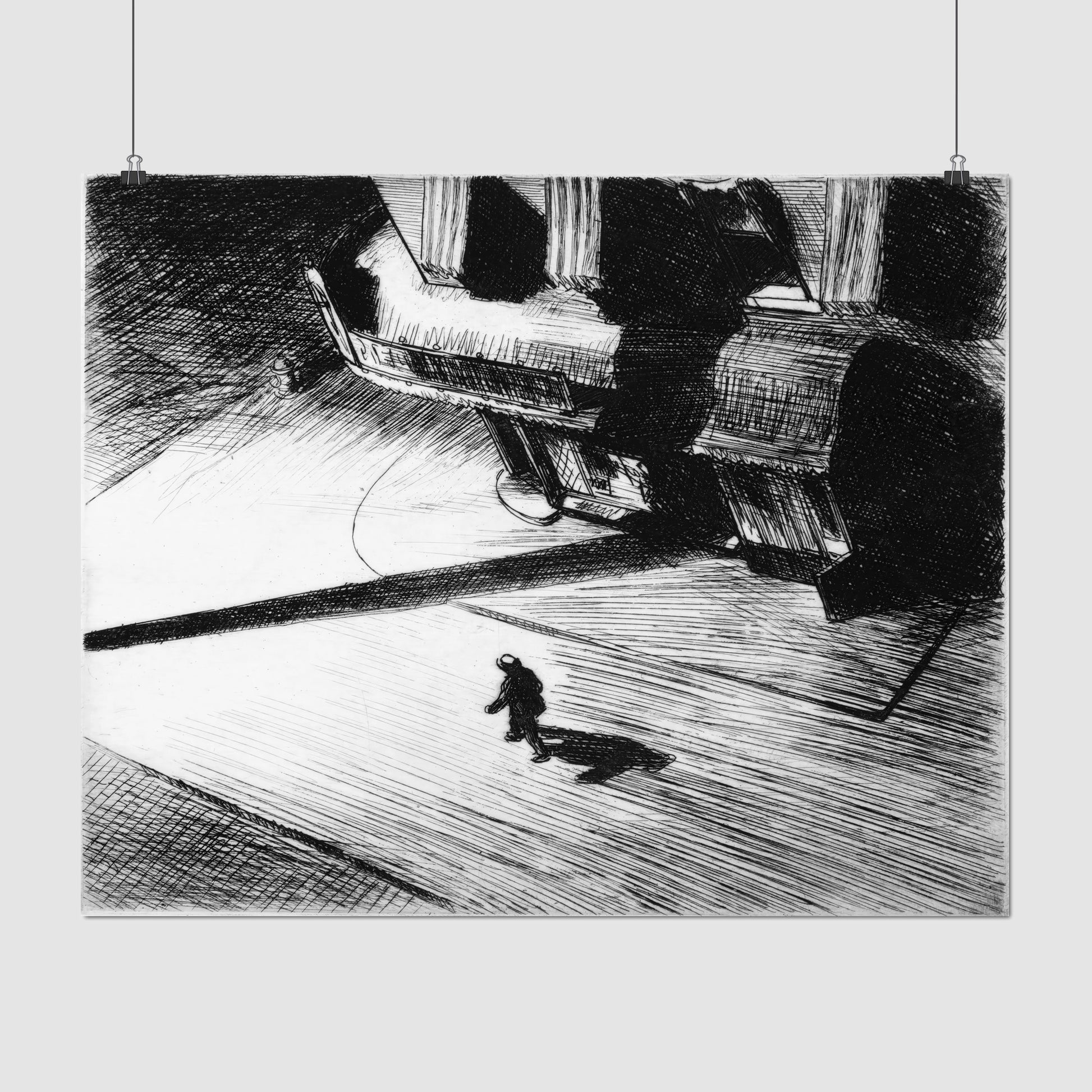 Night Shadows (1921) – Edward Hopper