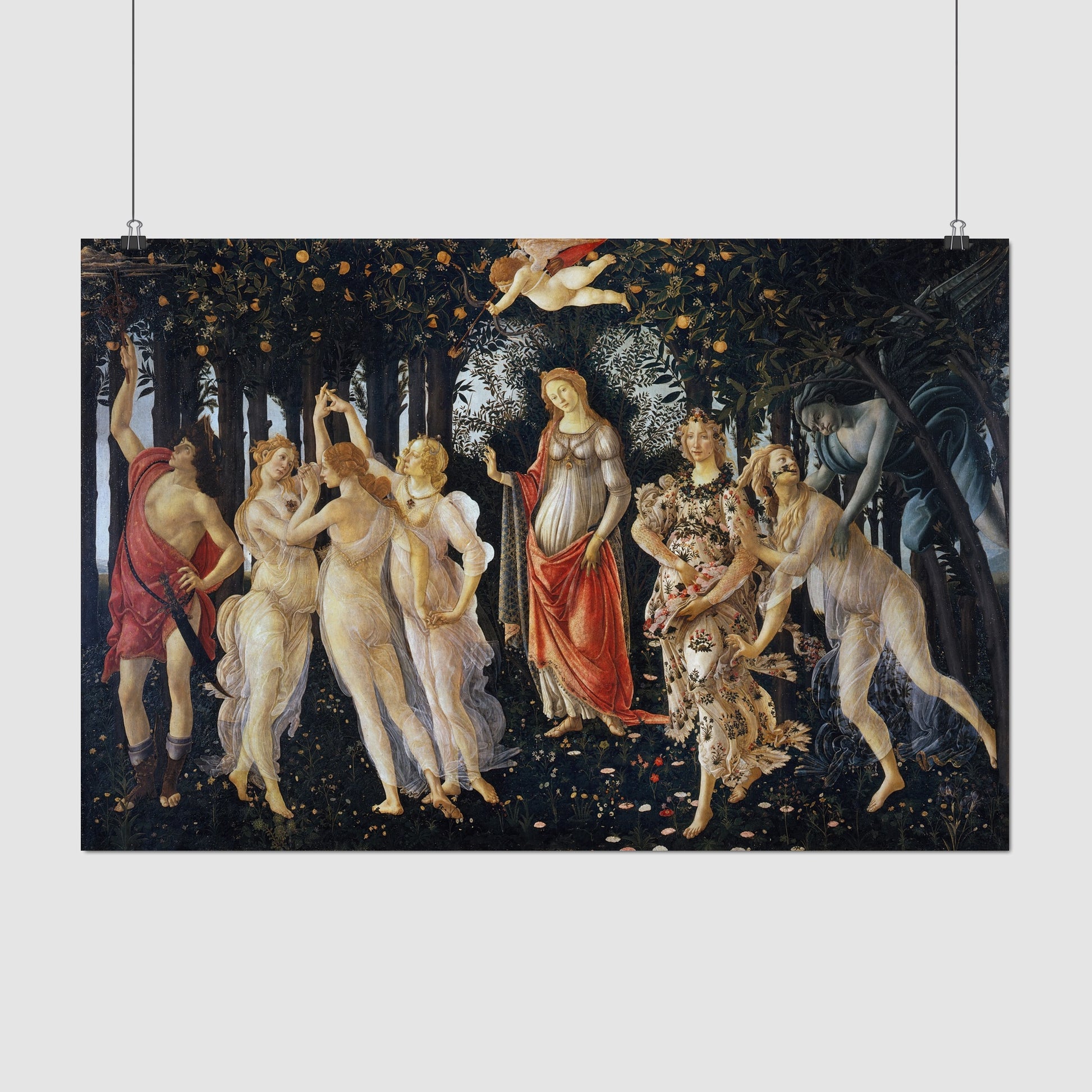 La Primavera (Spring) – Sandro Botticelli, Classic Art Reproduction