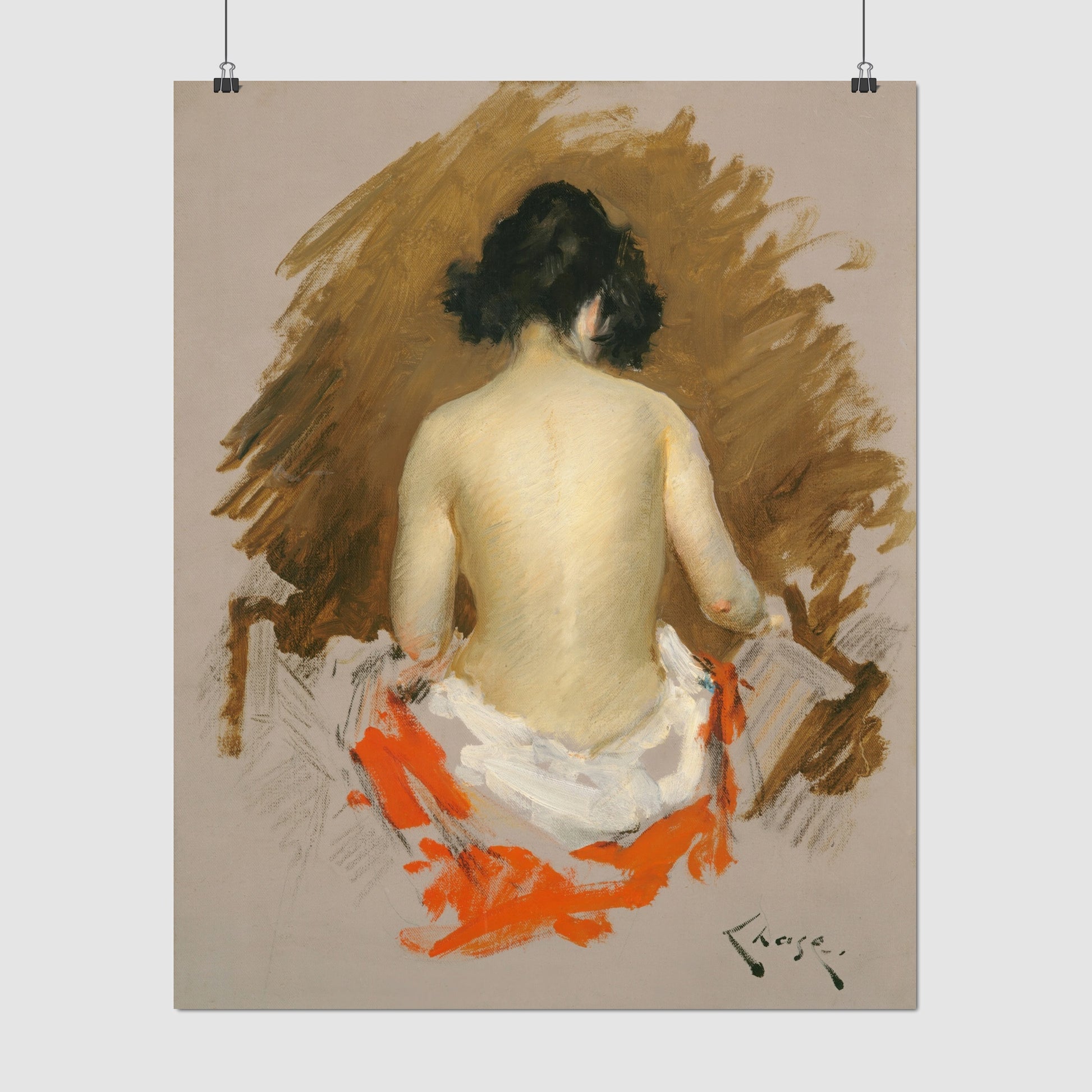 Nude (1901) – William Merritt Chase