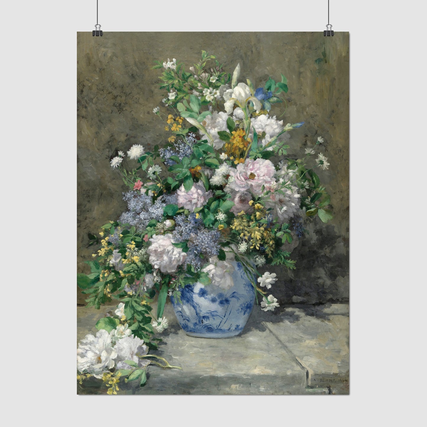 Spring Bouquet (1866) – Pierre-Auguste Renoir