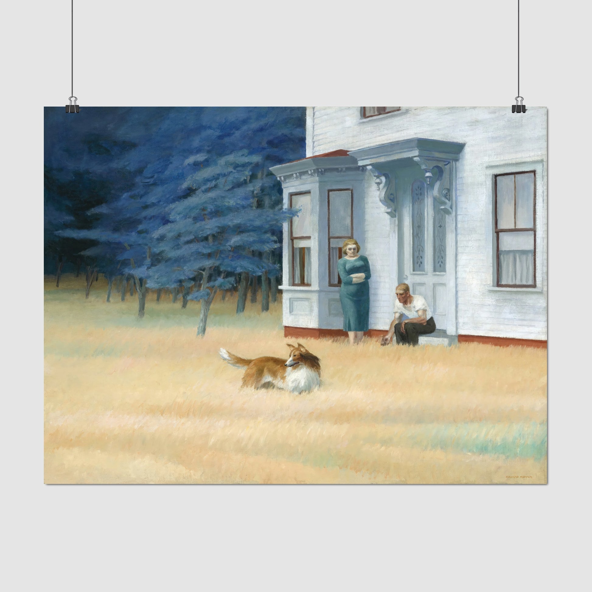 Cape Cod Evening (1939) – Edward Hopper