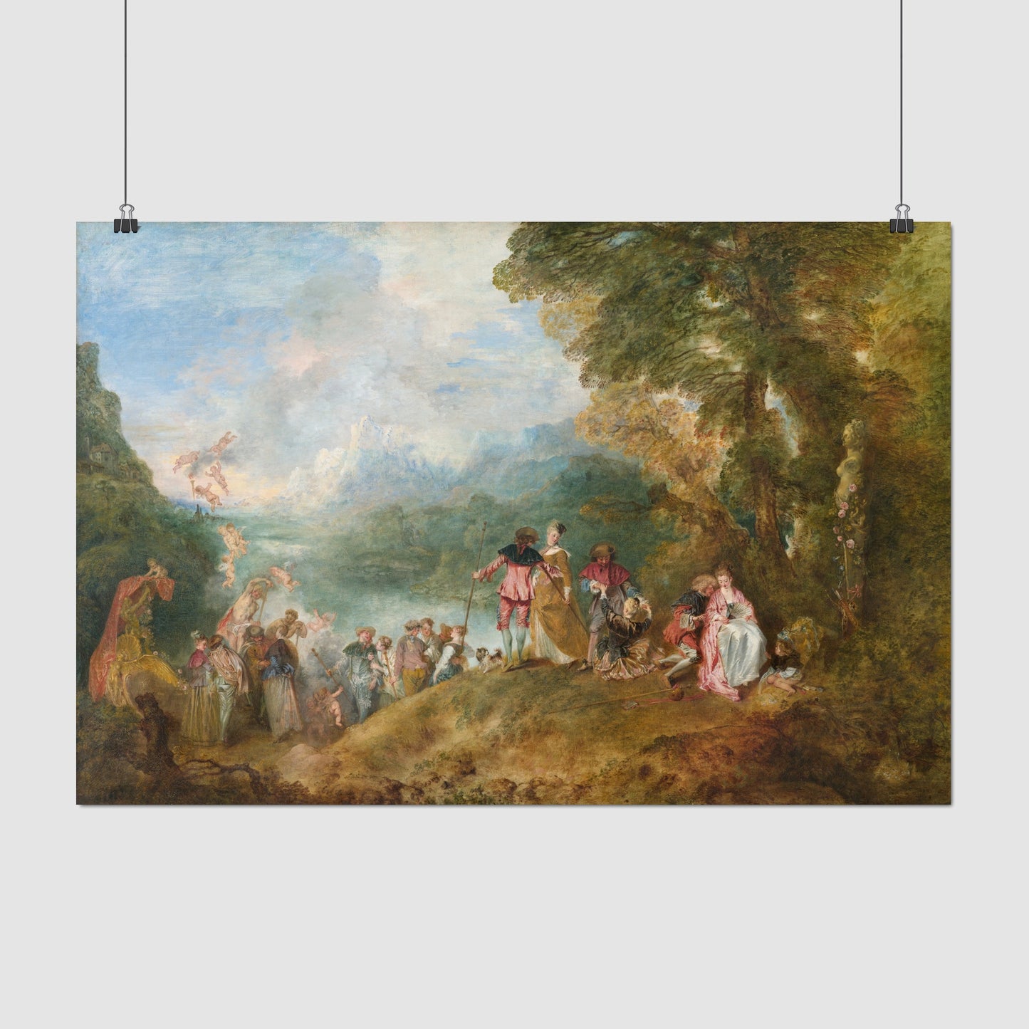 Pilgrimage to Cythera (1717) – Jean-Antoine Watteau