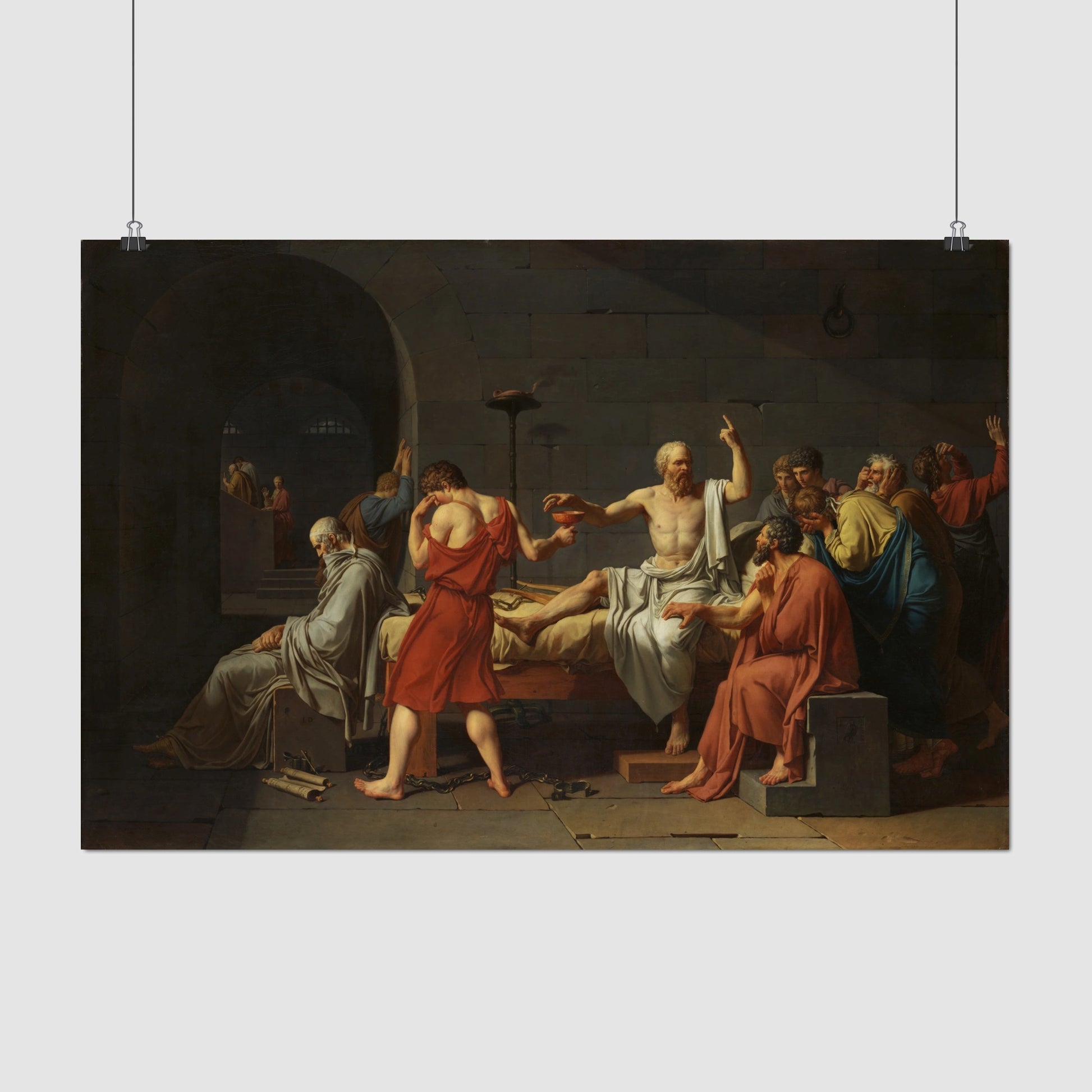 Death of Socrates (1787) – Jacques-Louis David