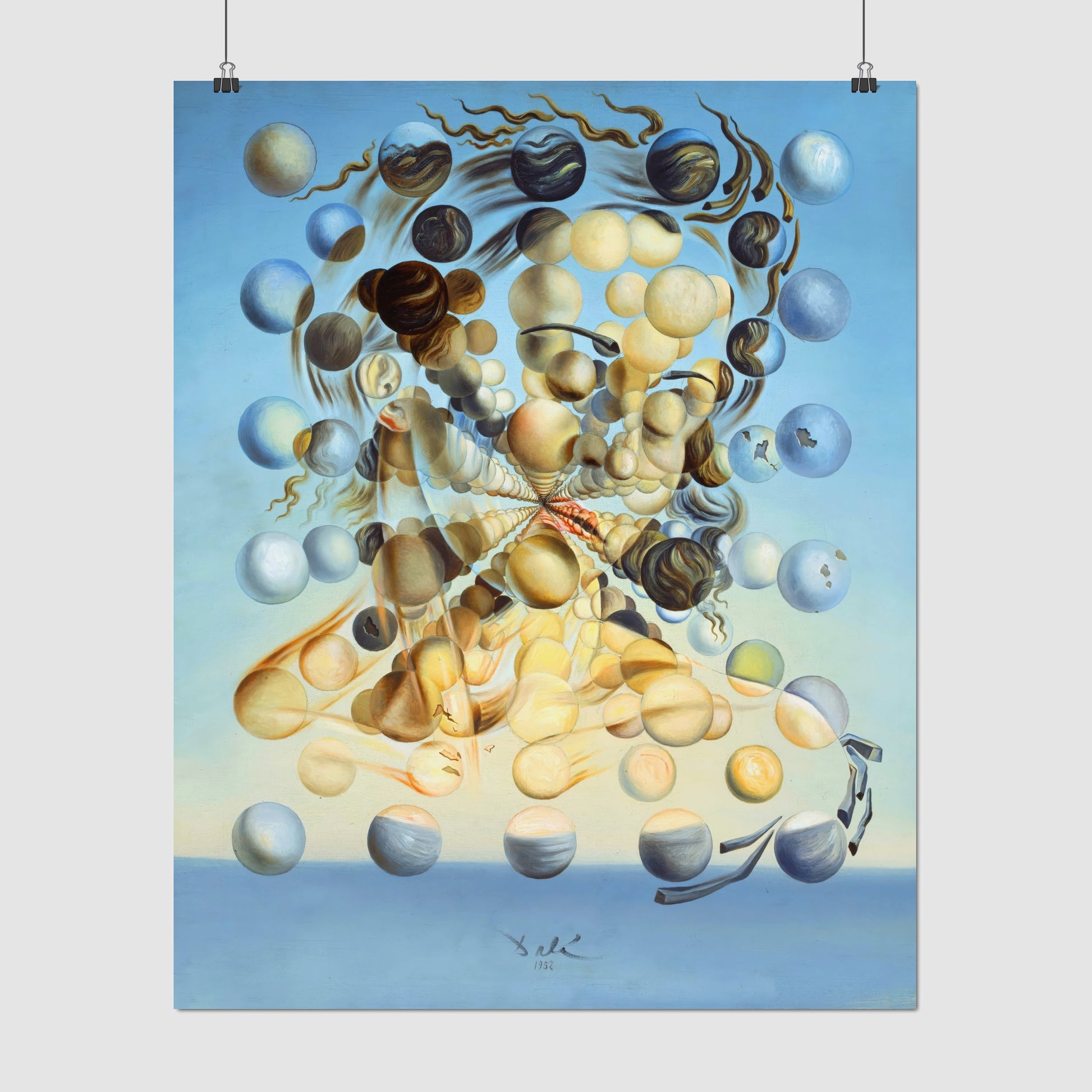 Galatea of the Spheres – Salvador Dalí, Classic Art Reproduction