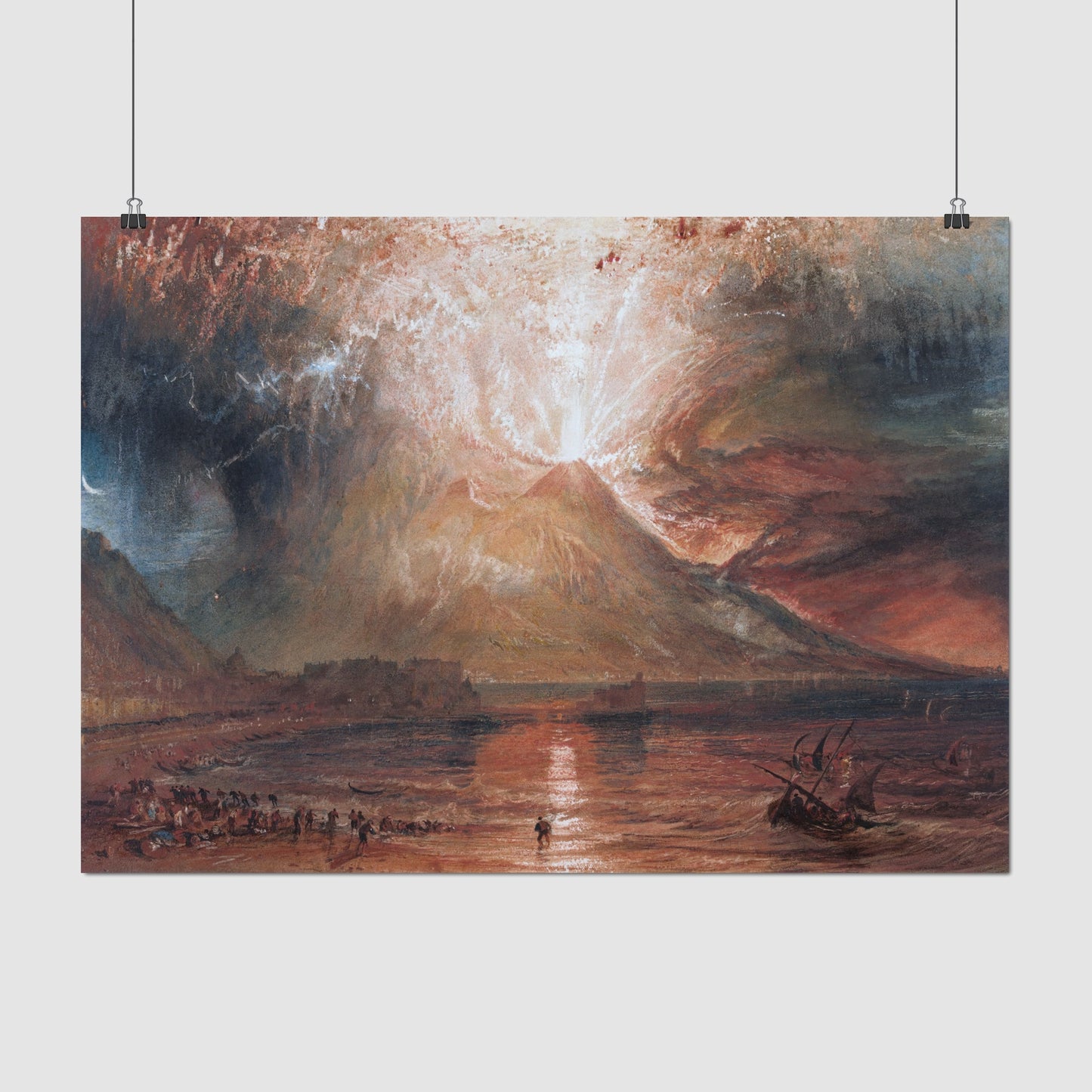 Vesuvius in Eruption (1817) – Joseph Mallord William Turner