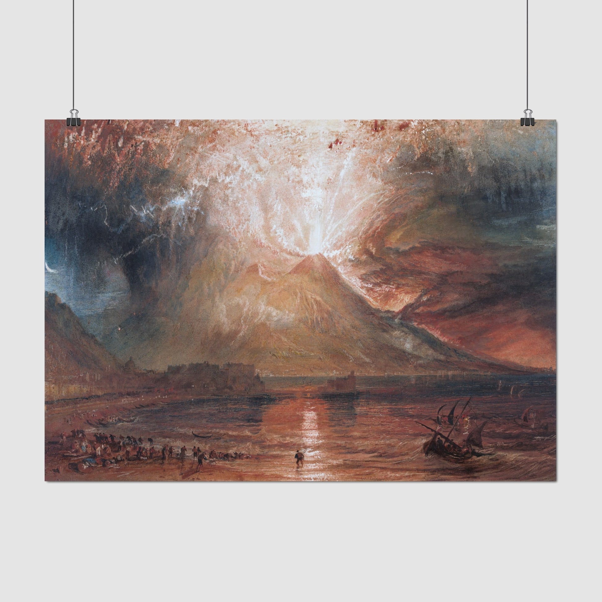 Vesuvius in Eruption (1817) – Joseph Mallord William Turner