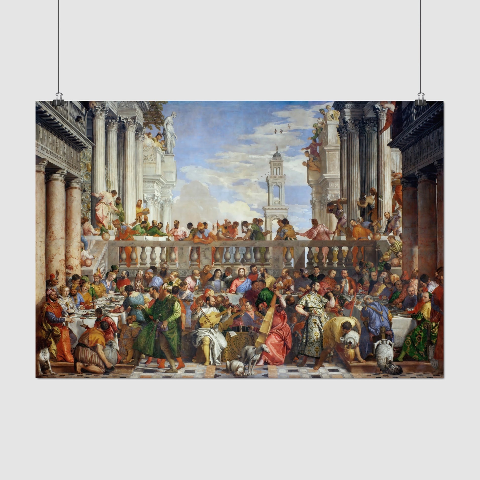 The Wedding at Cana – Paolo Veronese, Classic Art Reproduction