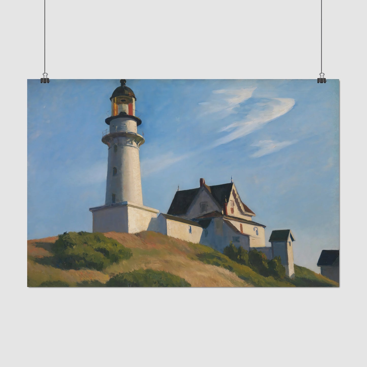 The Lighthouse at Two Lights (1929) – Edward Hopper