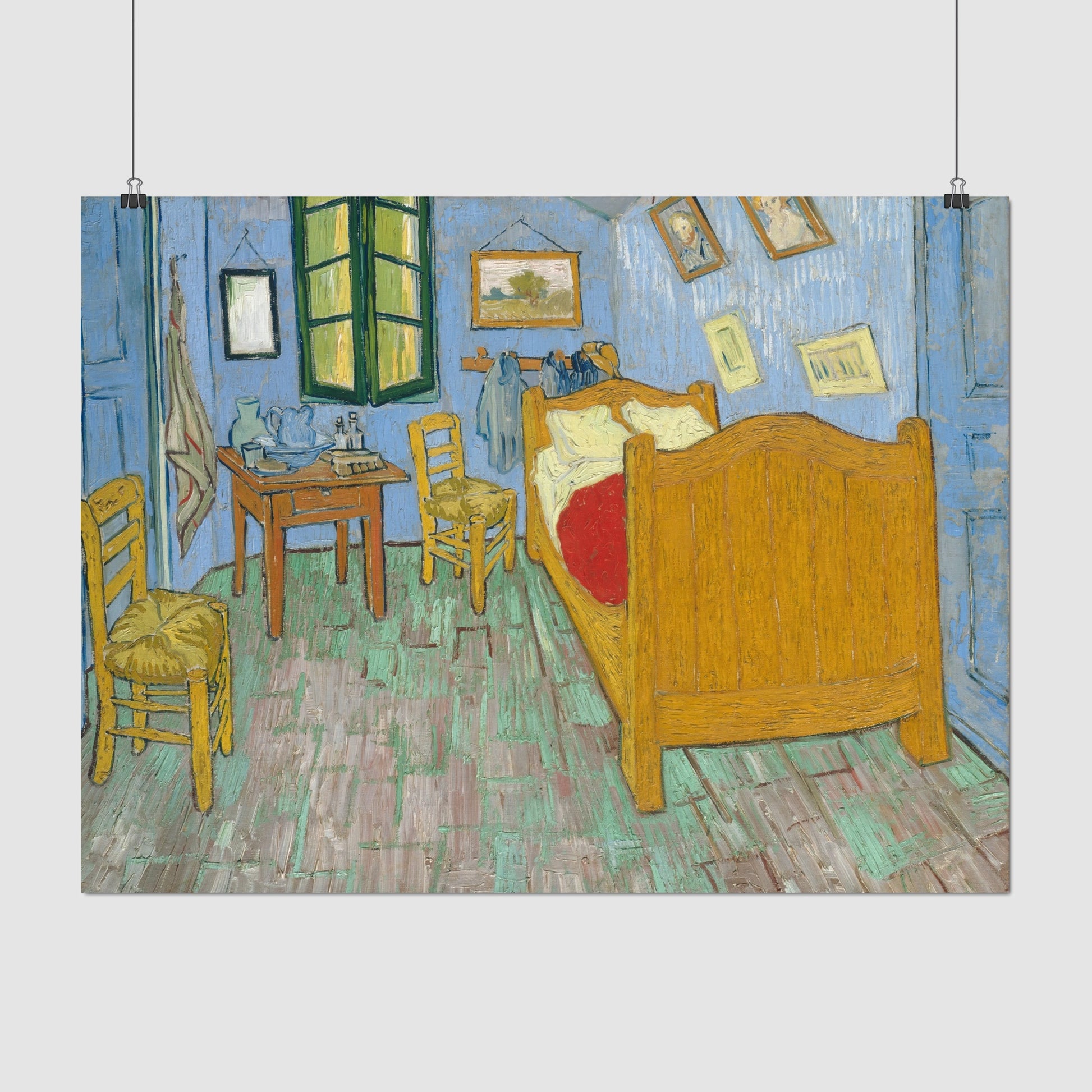 The Bedroom (1888) – Vincent van Gogh - Printed Masterpieces