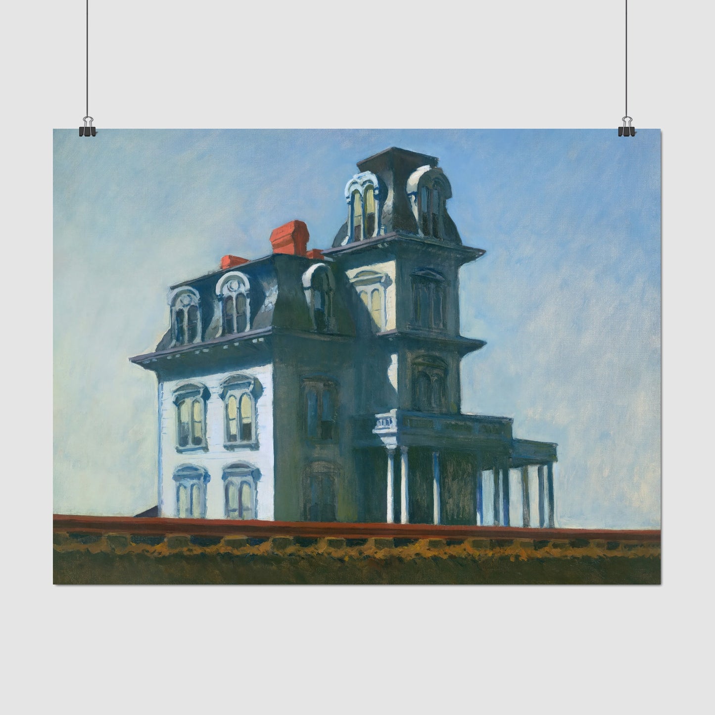 The House by the Railroad (1925) – Edward Hopper